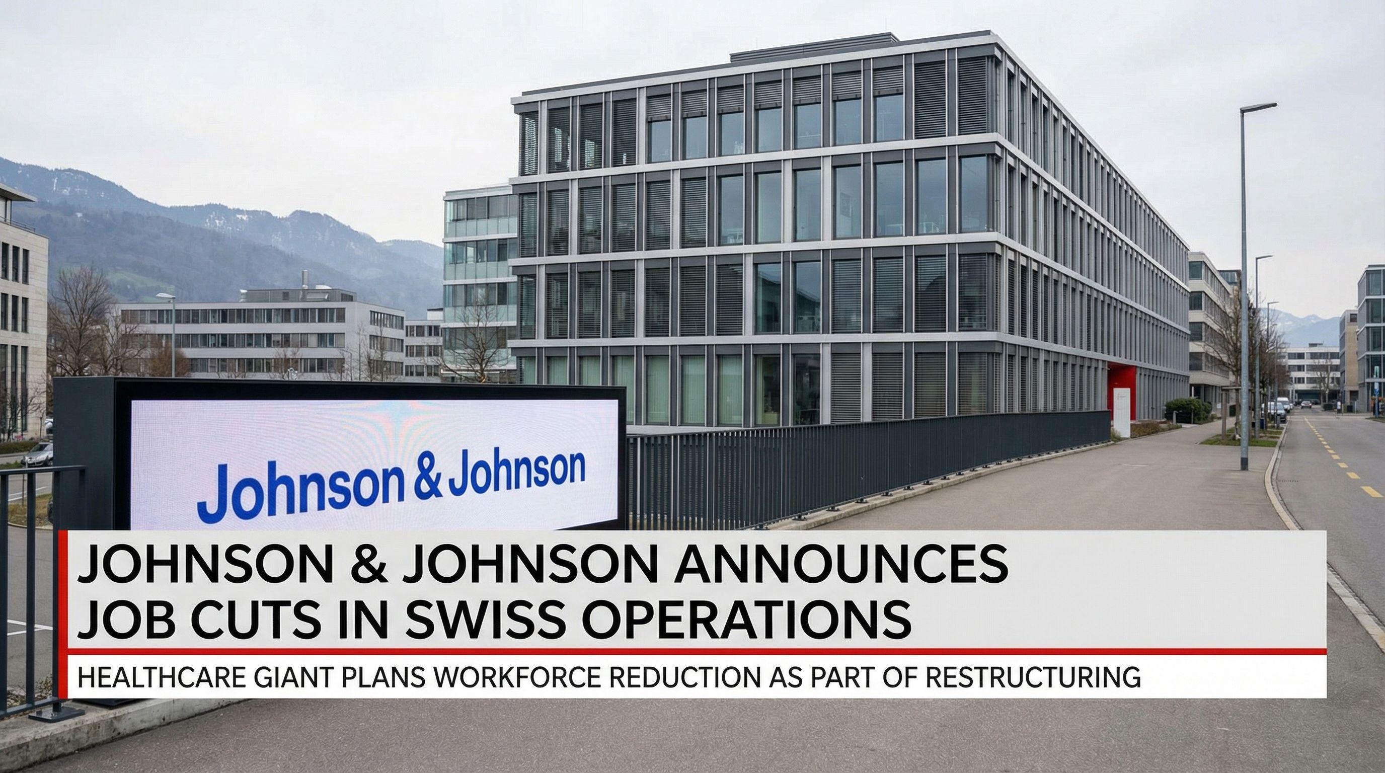 Johnson & Johnson Announces Job Cuts in Swiss Operations