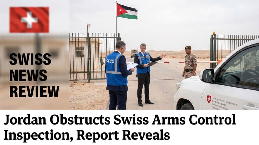 Jordan Obstructs Swiss Arms Control Inspection, Report Reveals