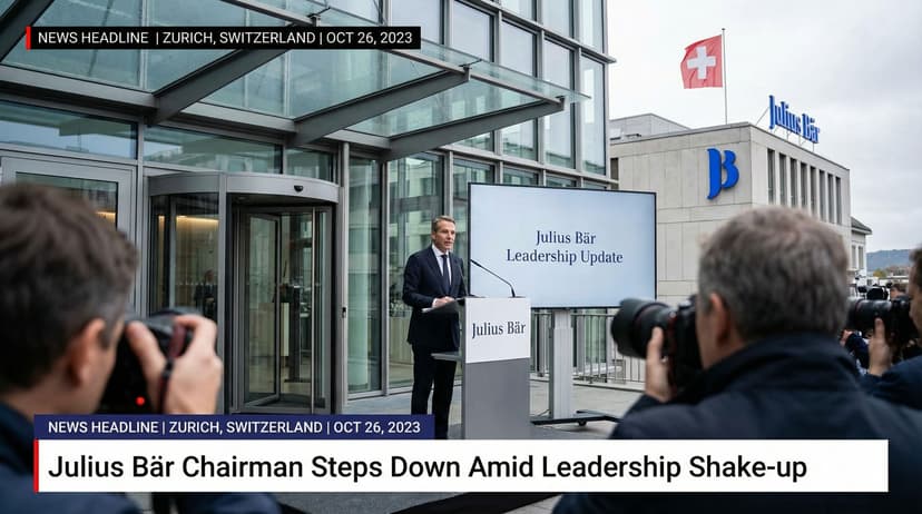 Julius BĂ€r Chairman Steps Down Amid Leadership Shake-up