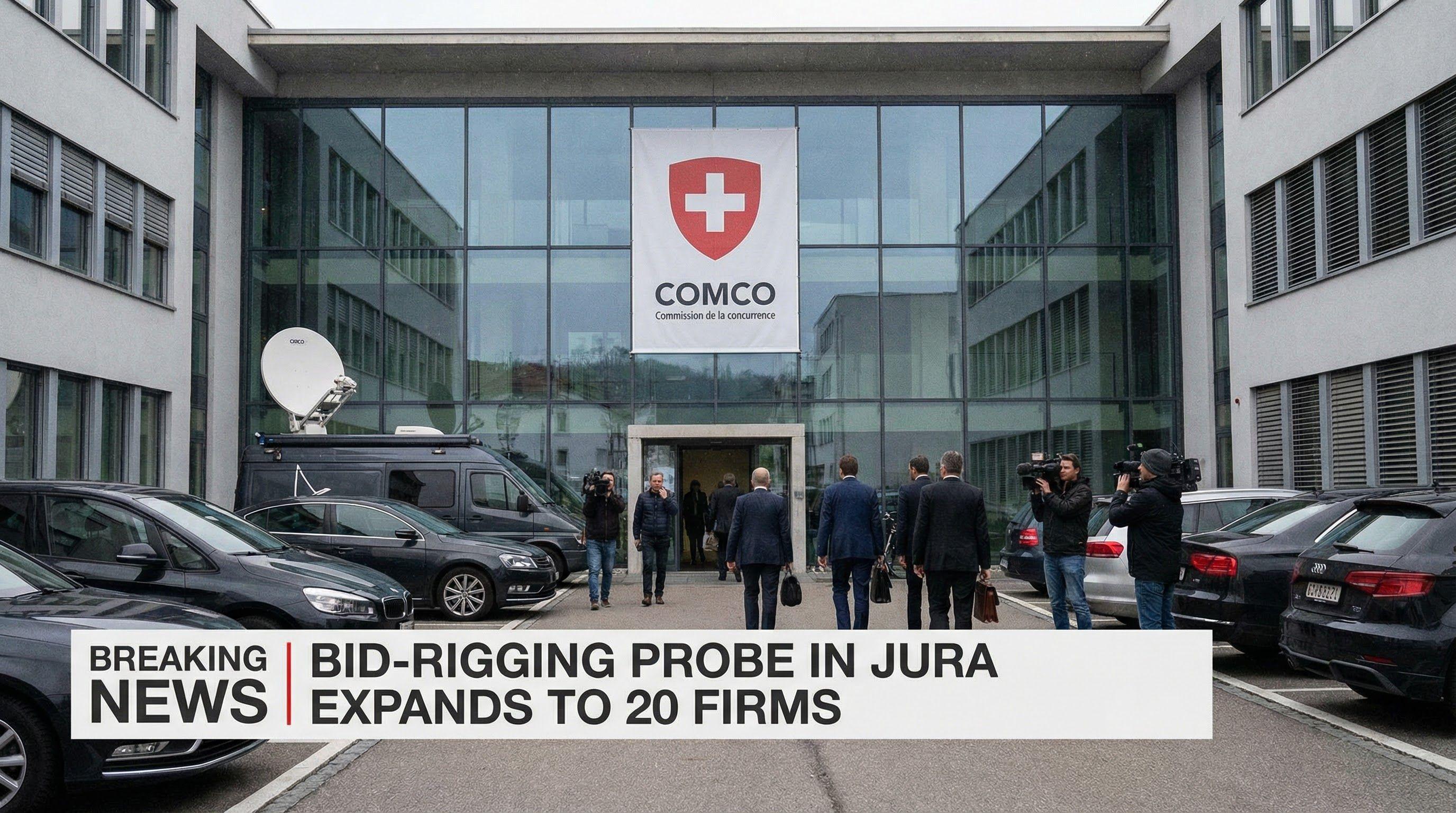 Bid-Rigging Probe in Jura Expands to 20 Construction Firms