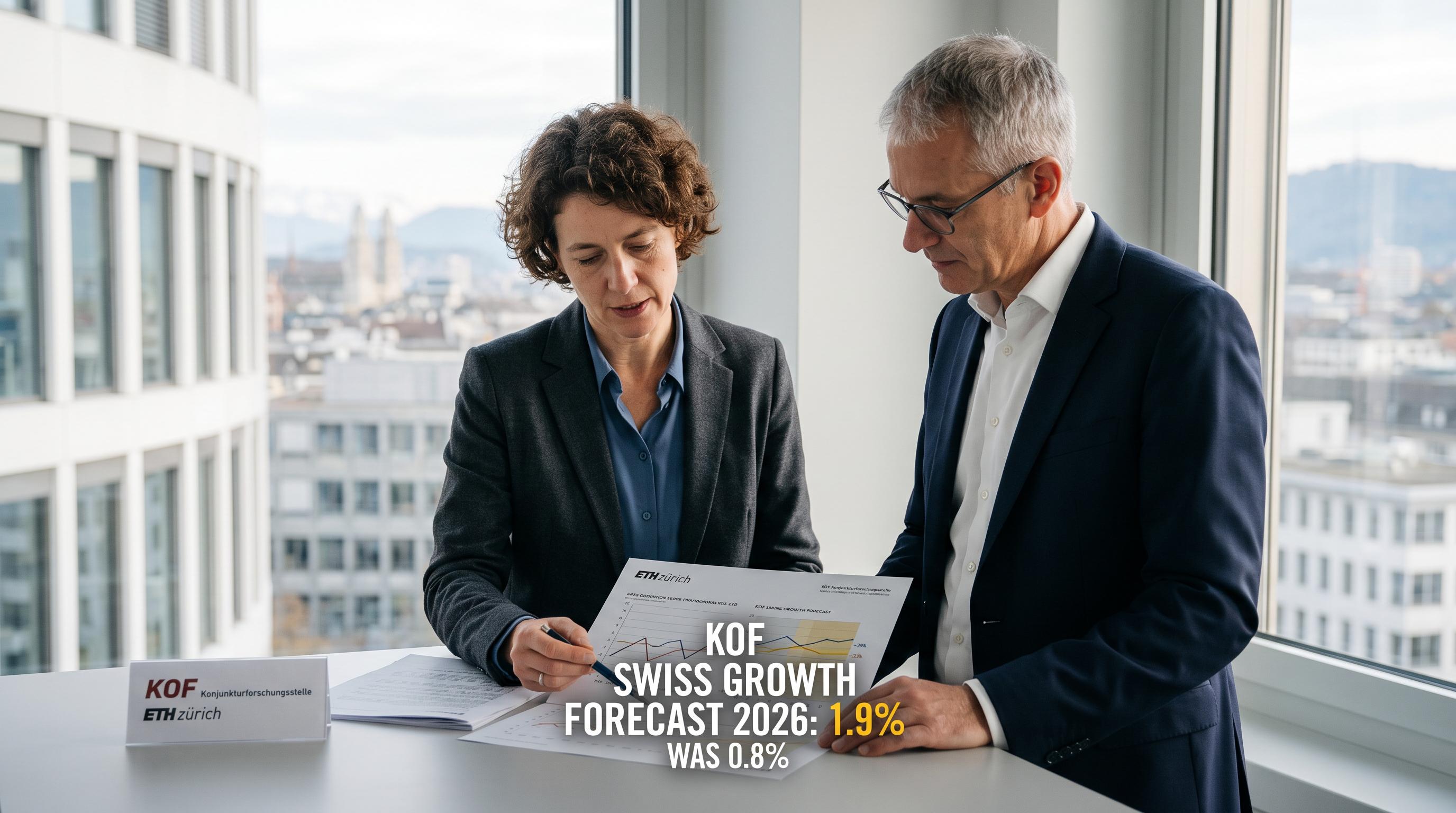 KOF Raises Swiss Growth Forecast for 2026