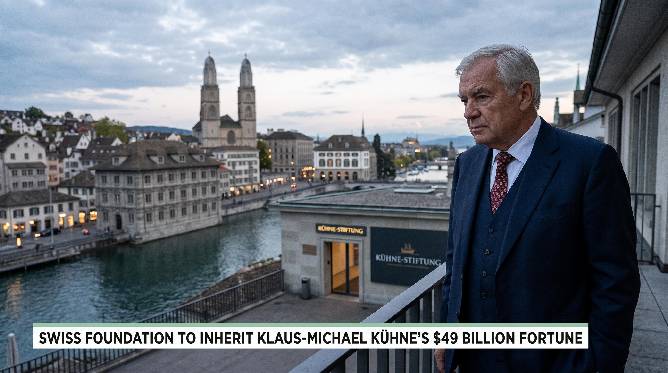 Swiss foundation to inherit Klaus-Michael Kühne’s $49 billion fortune