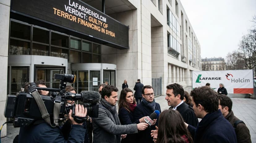 Lafarge, Partner in Swiss Holcim Merger, Found Guilty of Financing Terrorism in Syria
