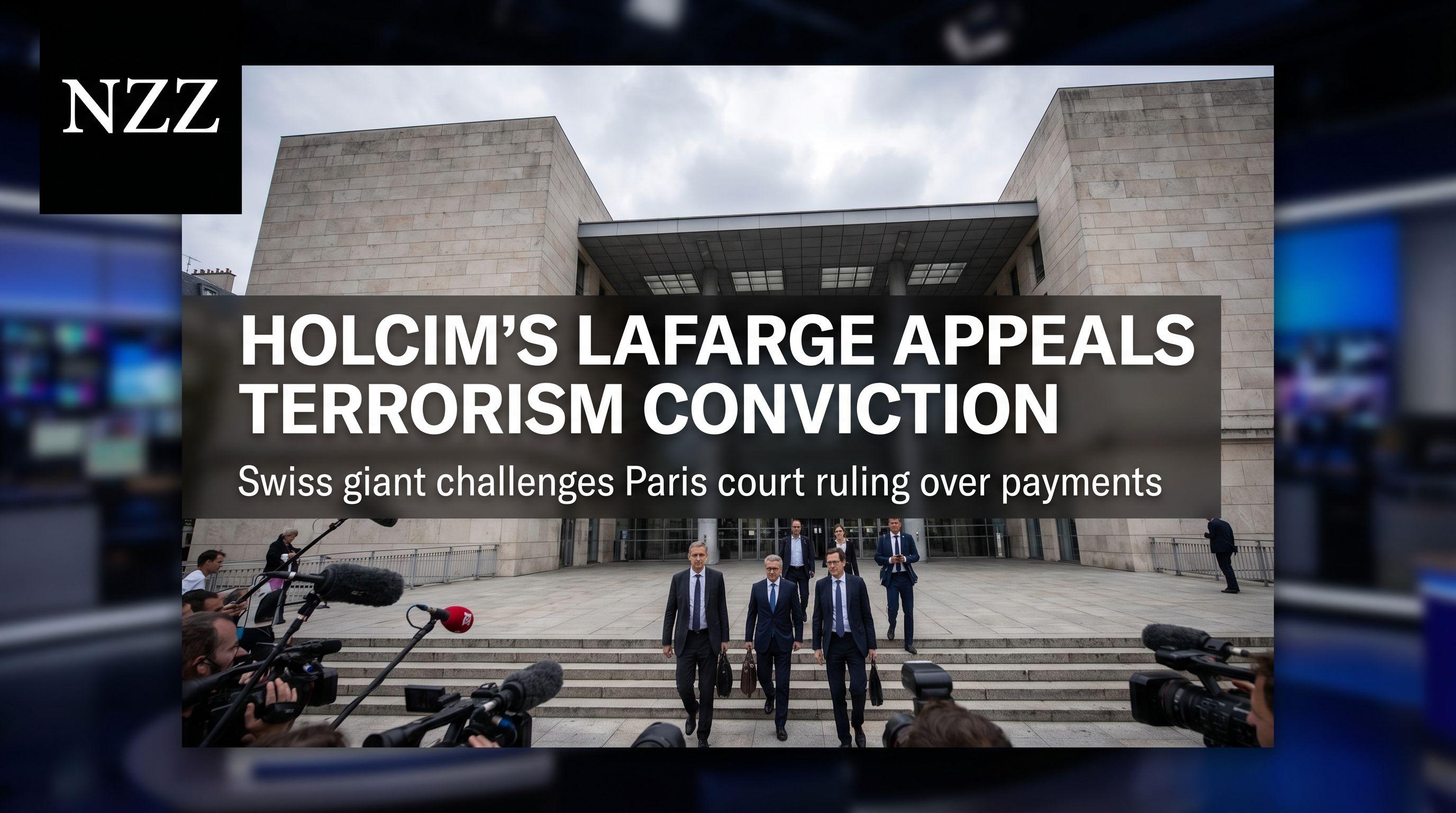 Holcim-Owned Lafarge Appeals Conviction for Financing Terrorism