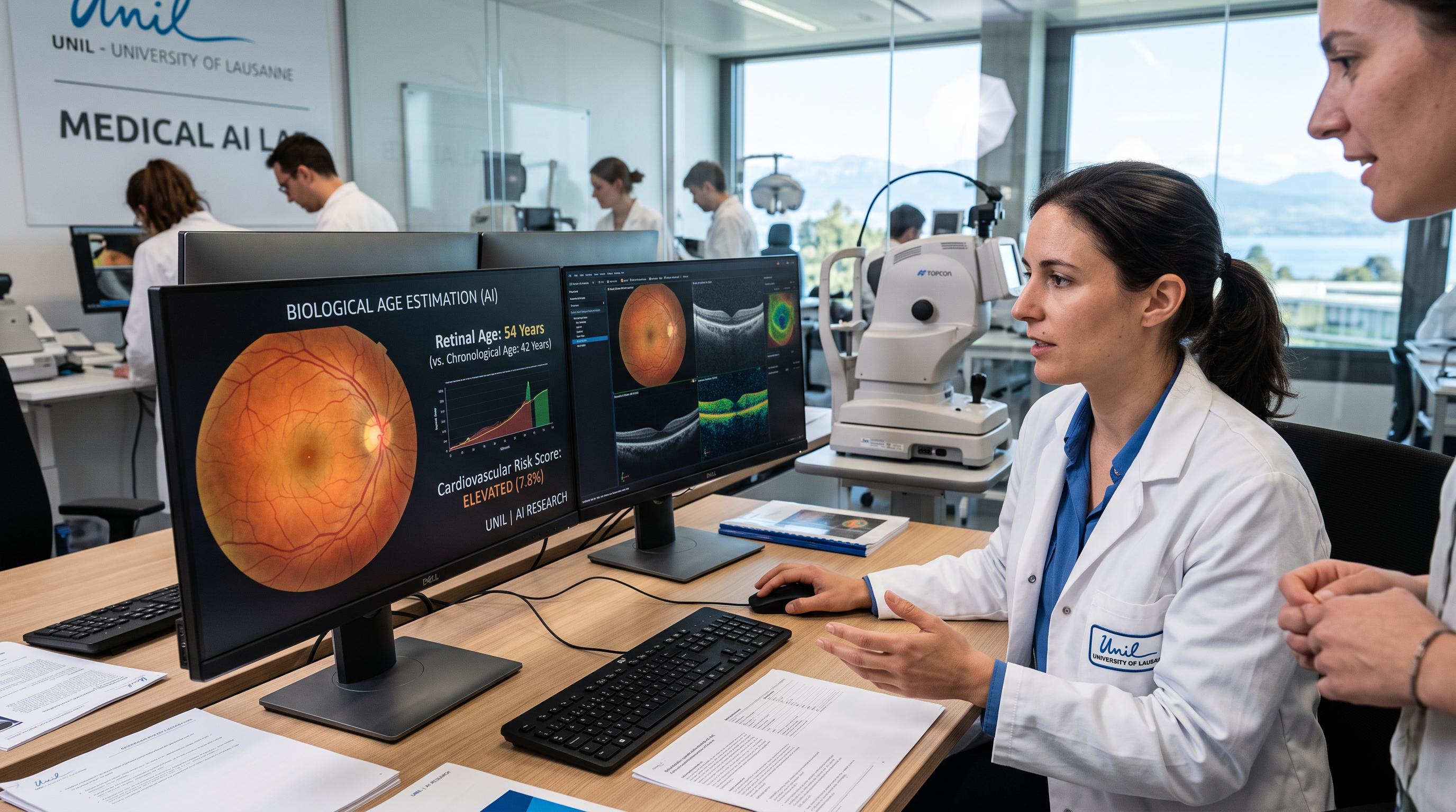 Swiss researchers develop AI test for biological age from retinal images