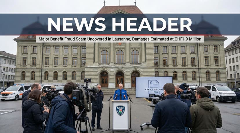 Major Benefit Fraud Scam Uncovered in Lausanne, Damages Estimated at CHF1.9 Million