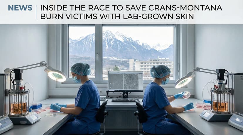 Inside the Race to Save Crans-Montana Burn Victims with Lab-Grown Skin