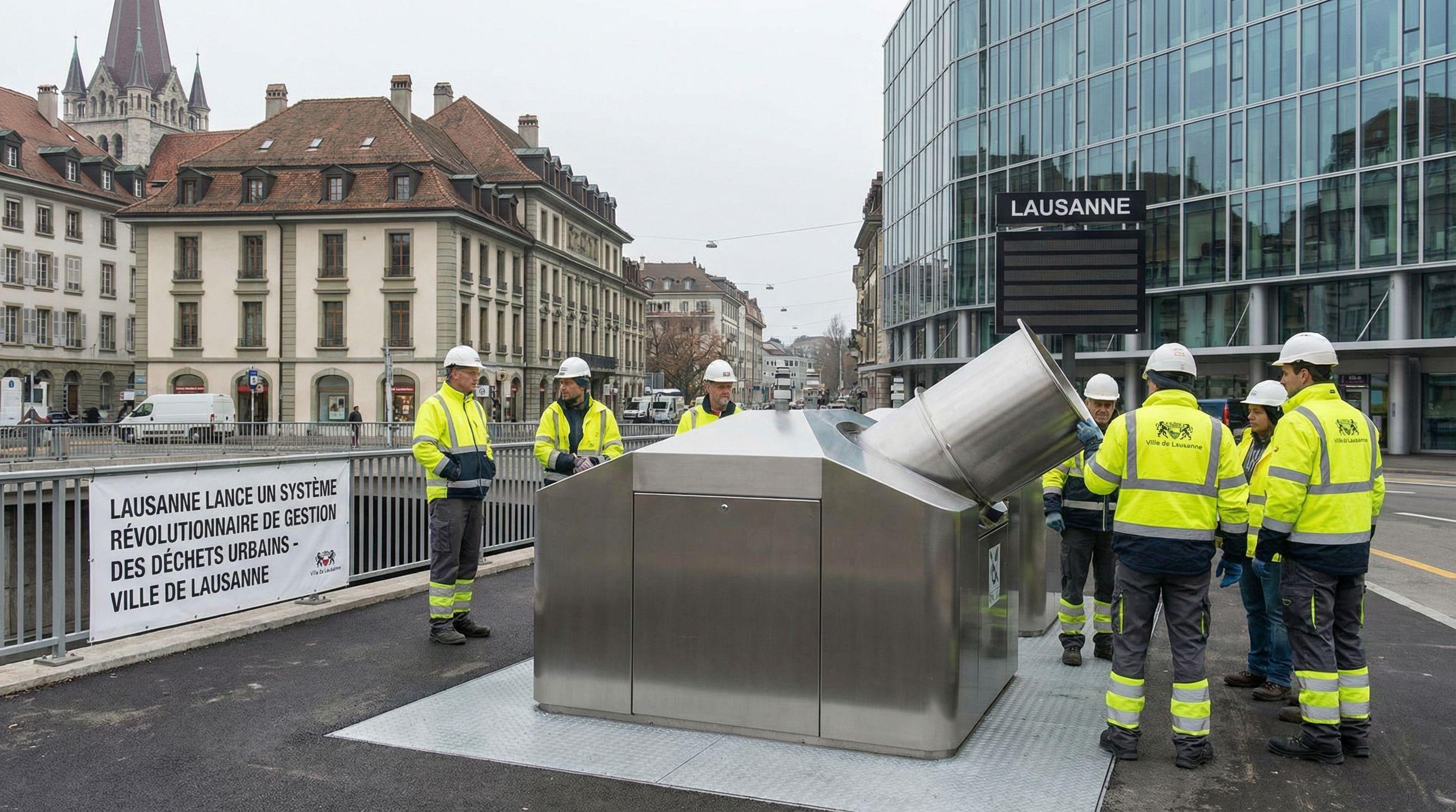 Lausanne Launches Revolutionary Urban Waste Management System