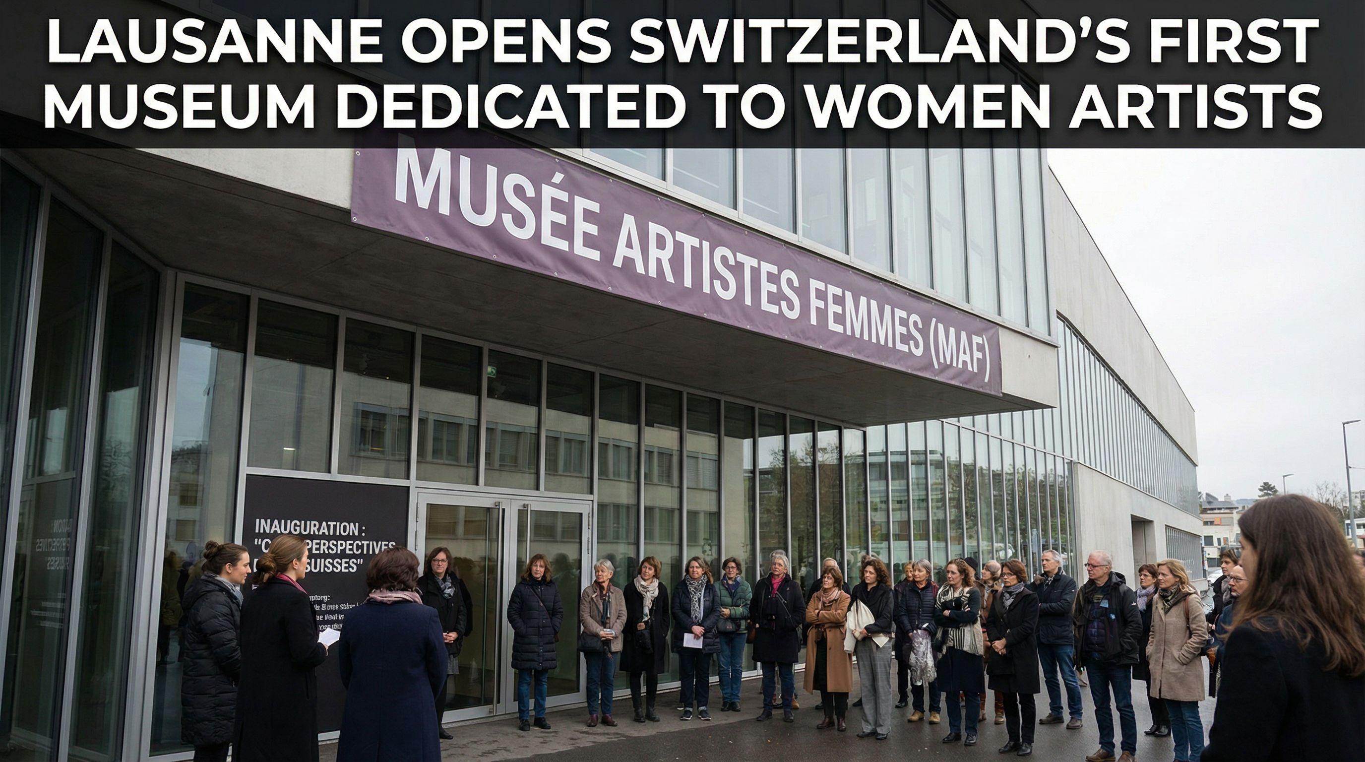 Lausanne Opens Switzerland's First Museum Dedicated to Women Artists