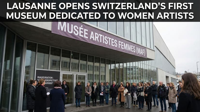 Lausanne Opens Switzerland's First Museum Dedicated to Women Artists
