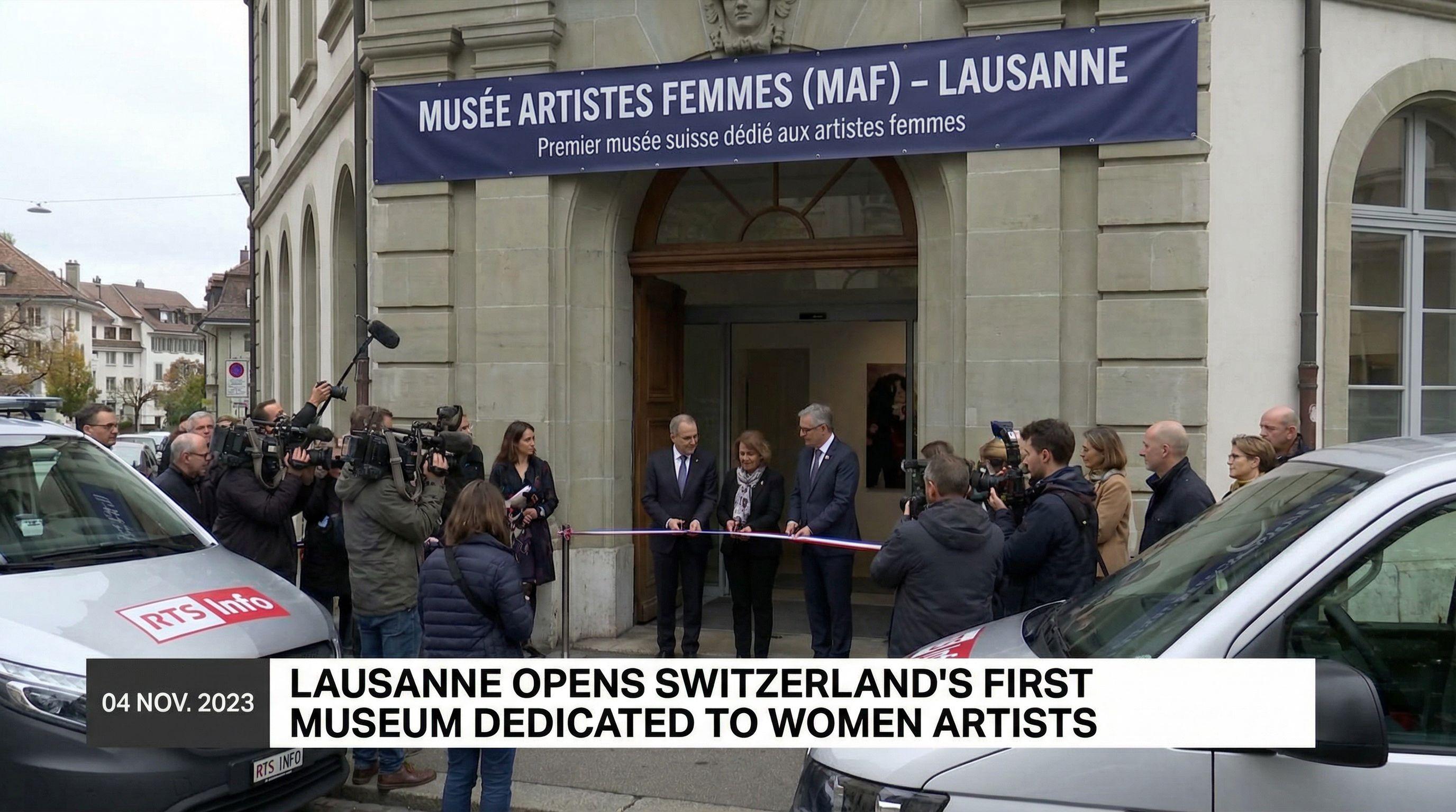 Lausanne Opens Switzerland's First Museum Dedicated to Women Artists