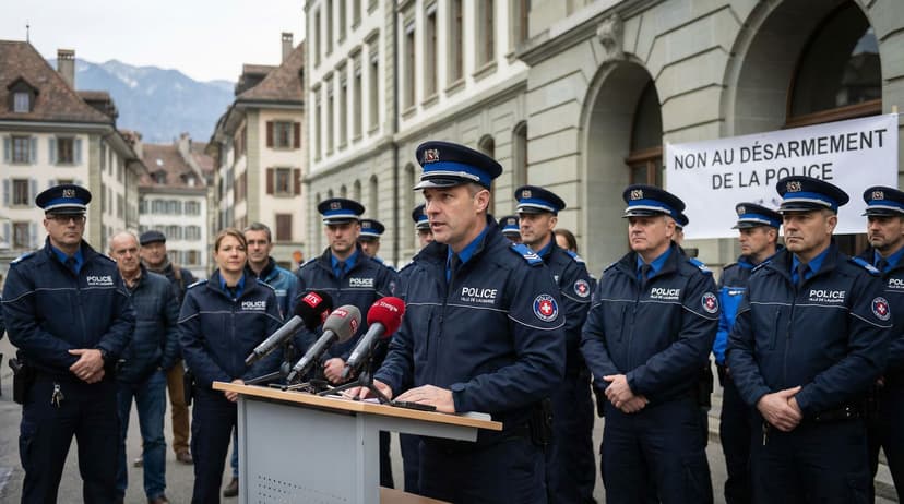 Lausanne Police Disarmament Proposal Faces Strong Opposition