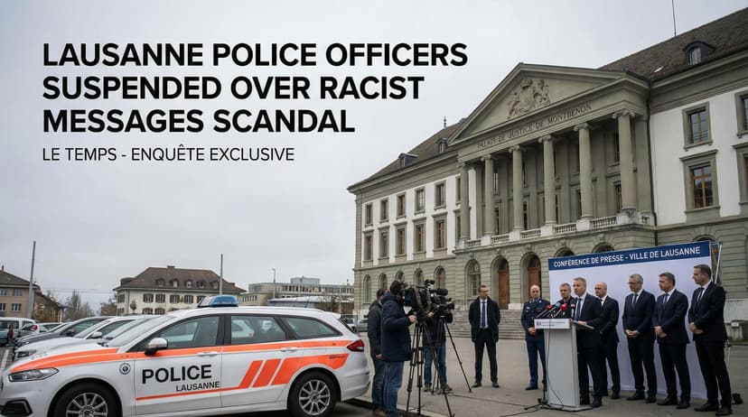 Lausanne Police Officers Suspended Over Racist Messages Scandal