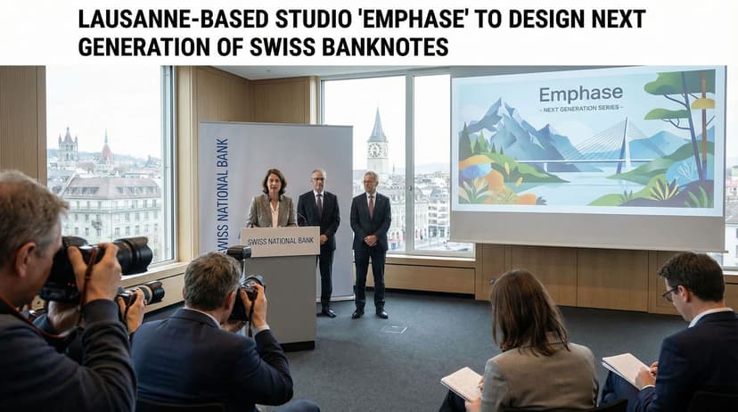 Lausanne-Based Studio 'Emphase' to Design Next Generation of Swiss Banknotes