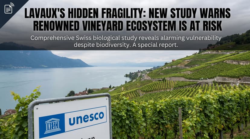 Lavaux's Hidden Fragility: New Study Warns Renowned Vineyard Ecosystem is at Risk