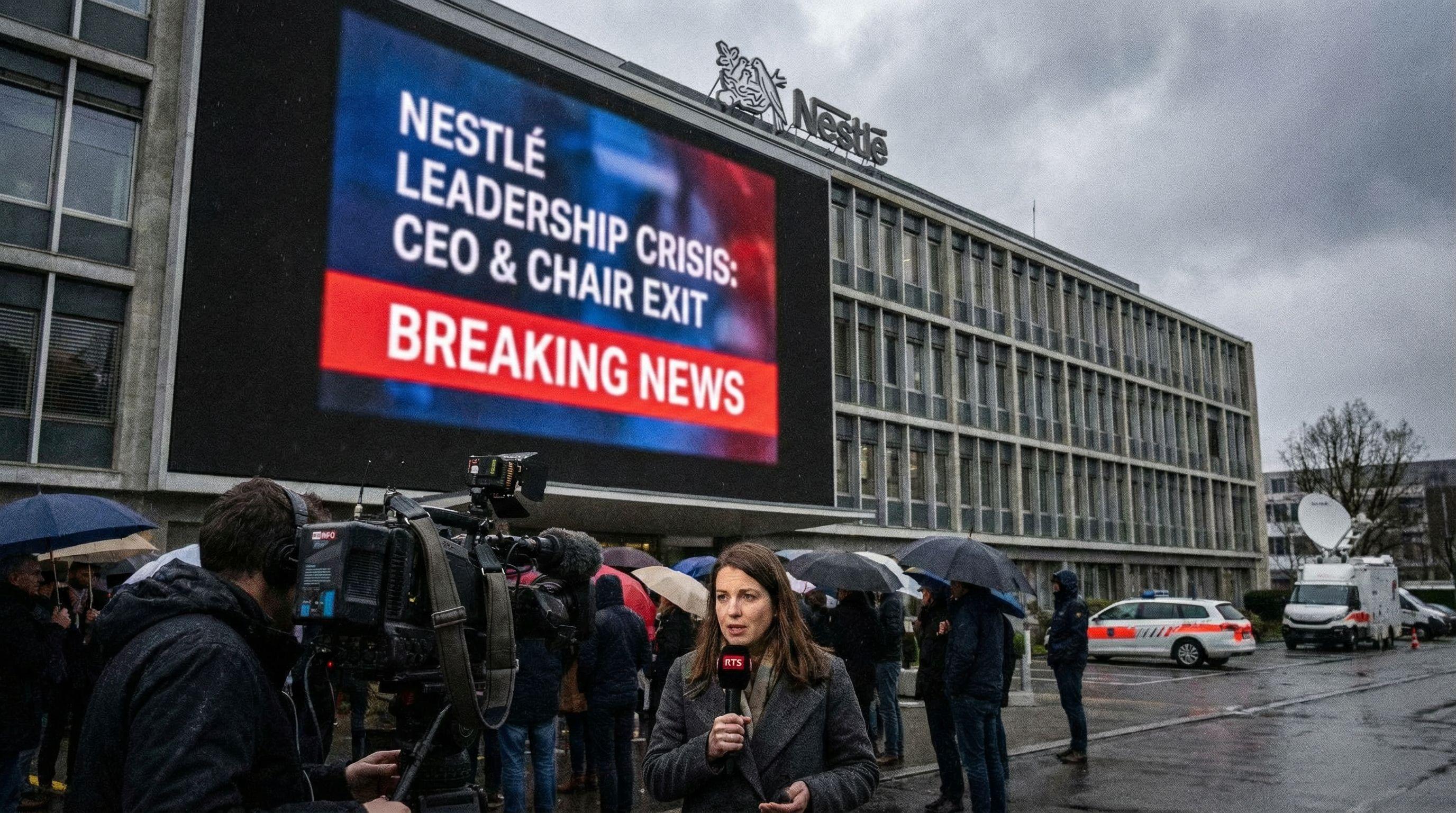 Leadership Crisis Rocks Nestlé as CEO and Chair Exit