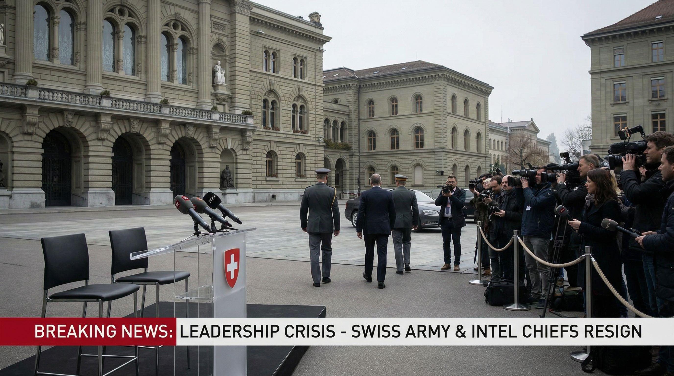 Leadership Crisis: Swiss Army and Intelligence Chiefs Step Down