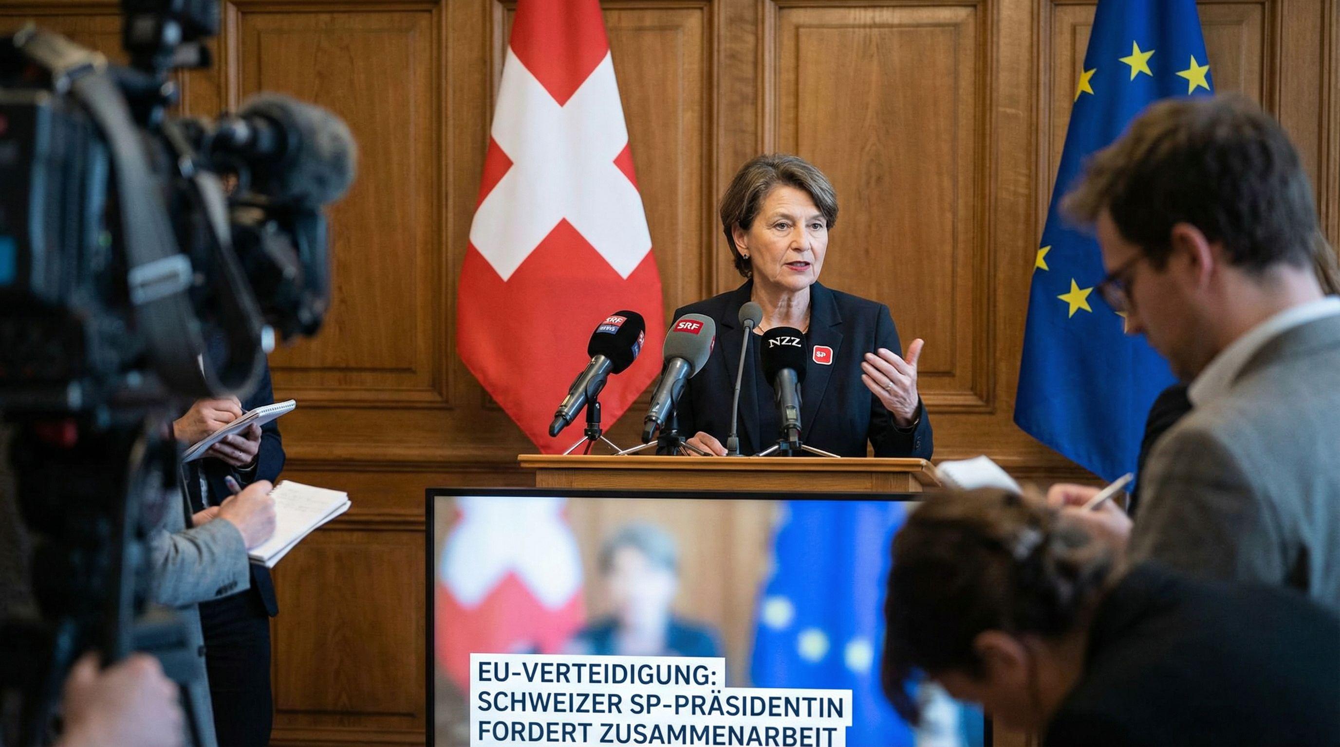 Leading Swiss politician calls for closer EU defense cooperation