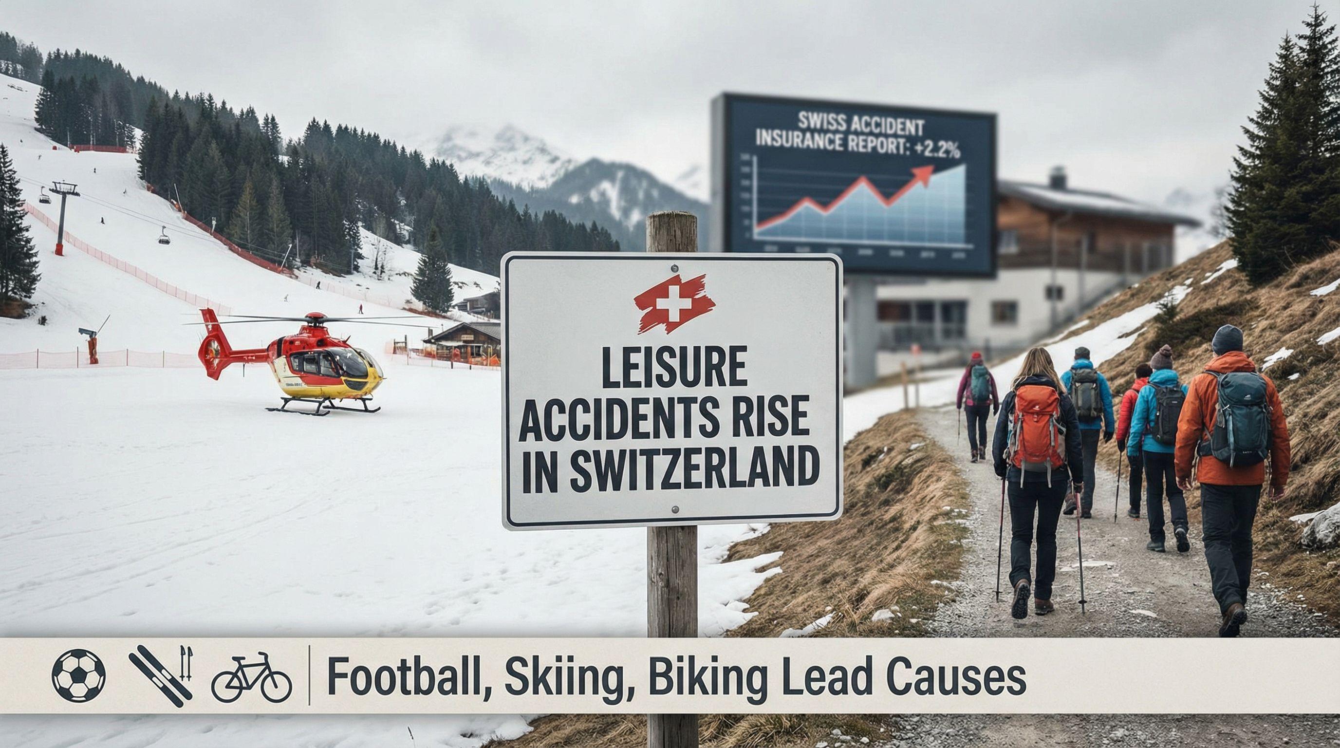 Leisure Accidents Rise in Switzerland