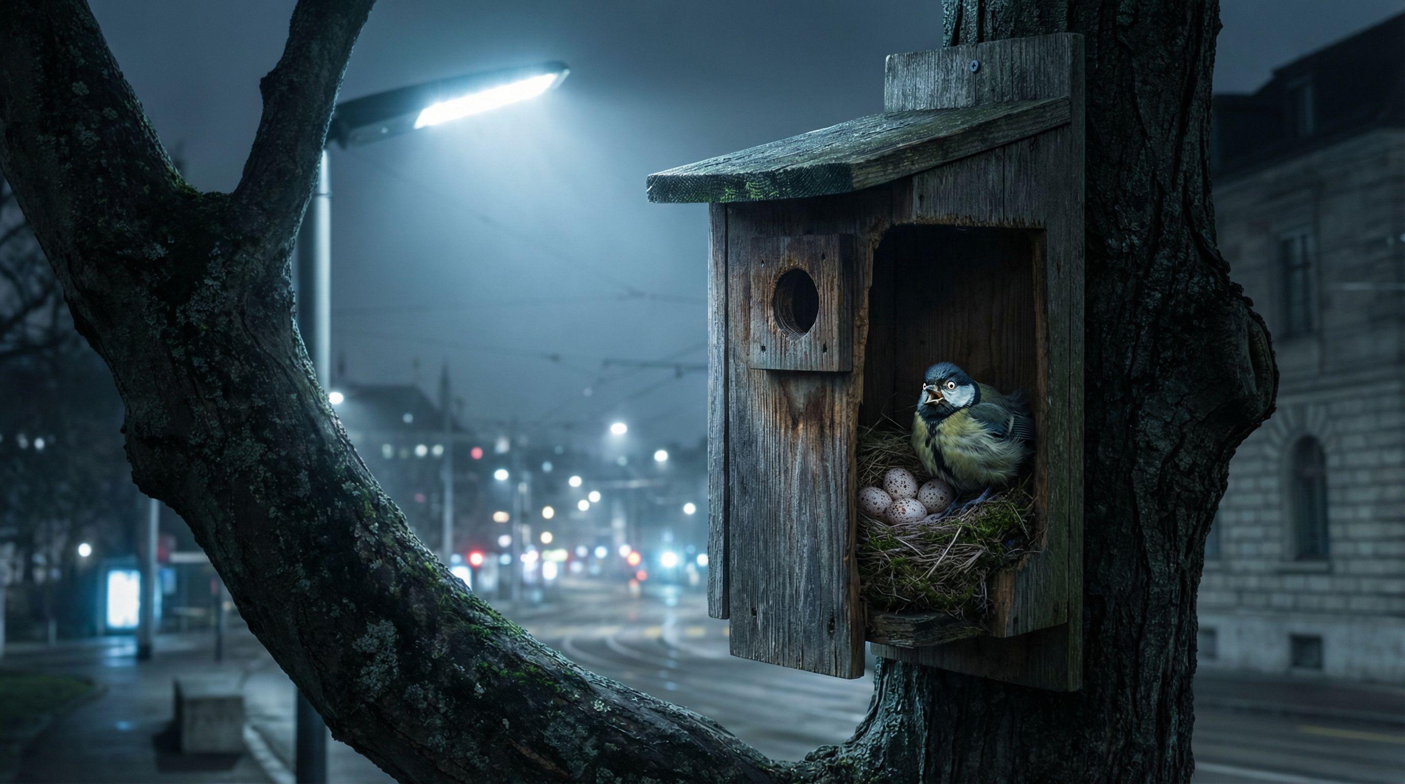 Light Pollution Threatens Swiss Bird Population