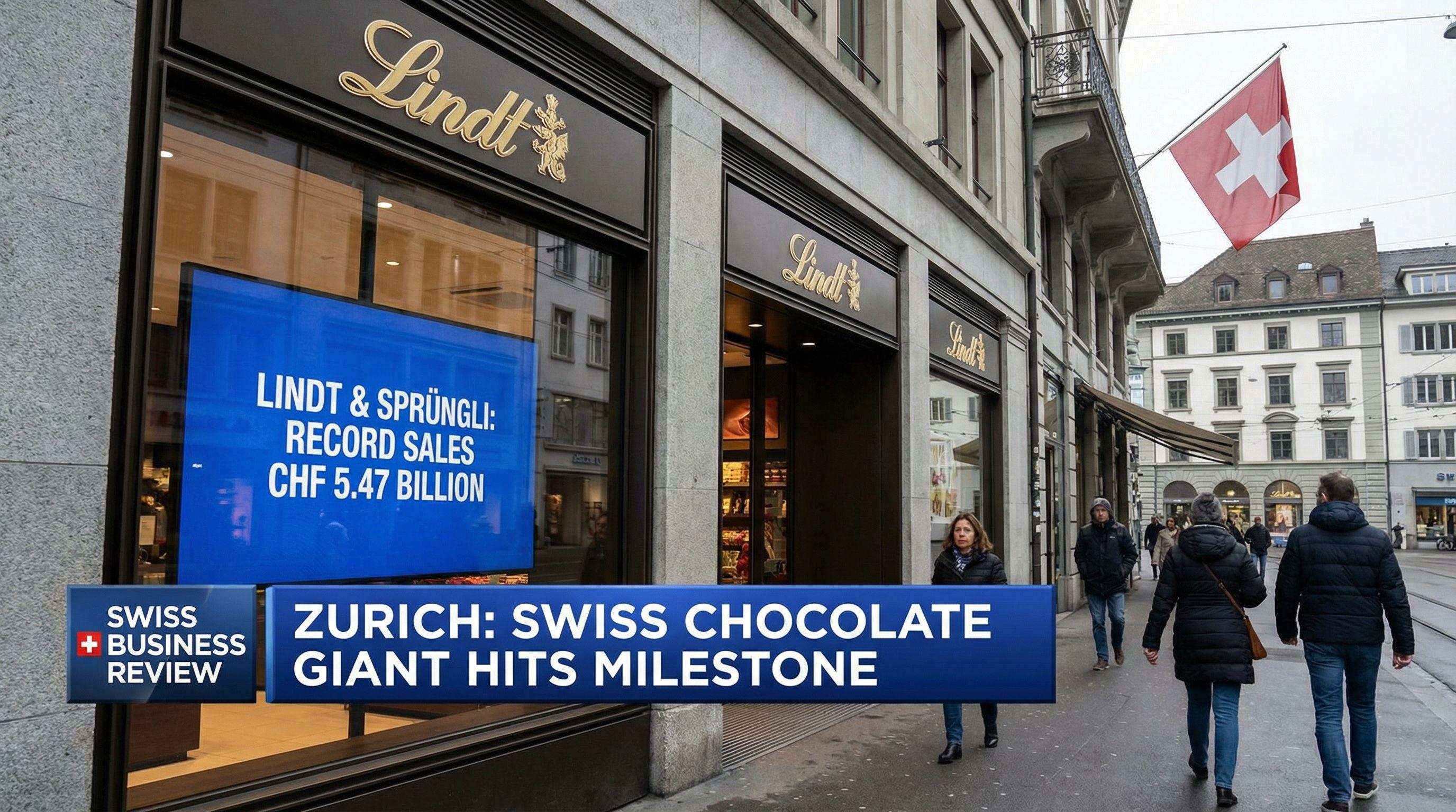 Lindt & Sprüngli Reports Record-Breaking Sales Growth