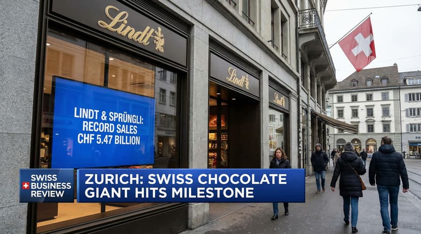 Lindt & Sprüngli Reports Record-Breaking Sales Growth