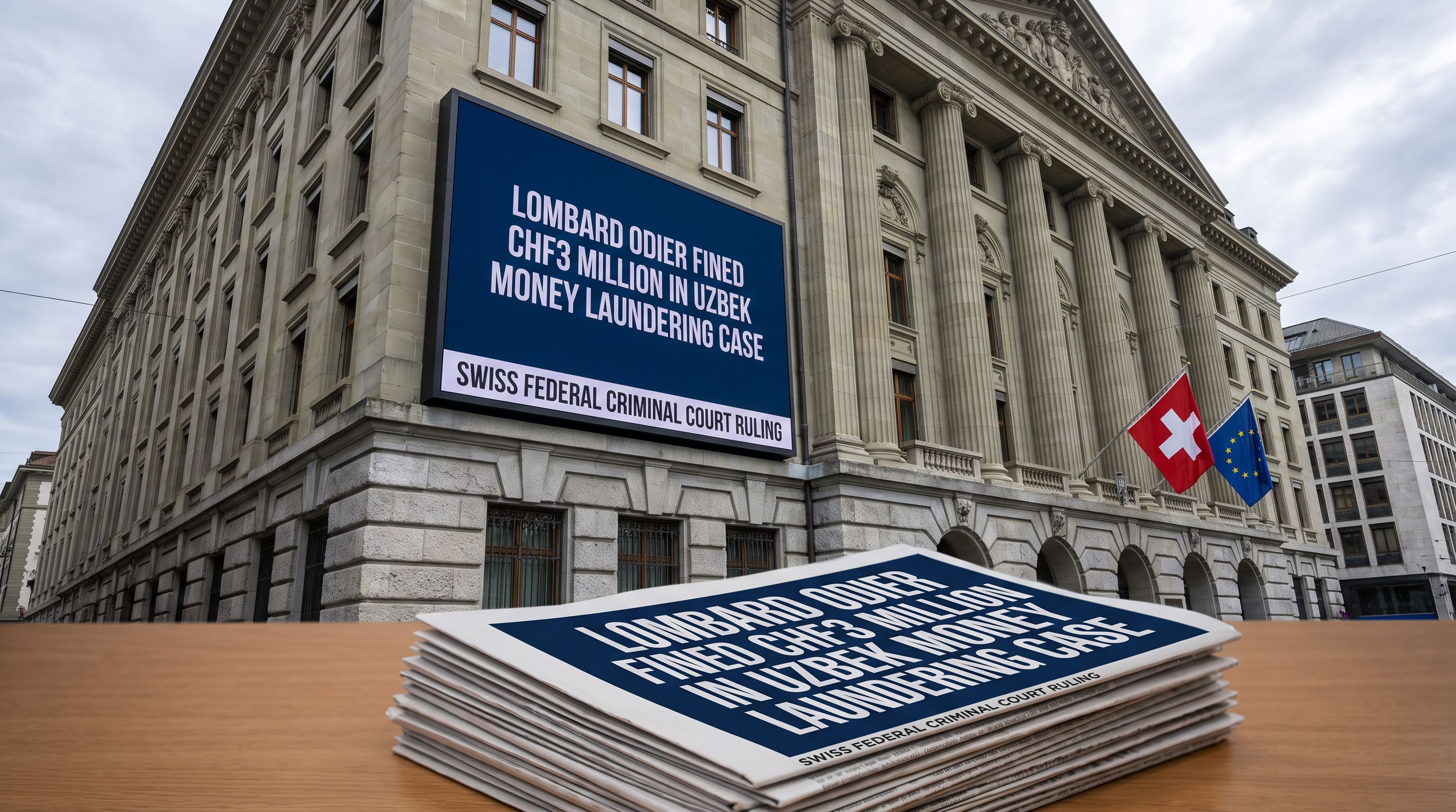 Lombard Odier Fined CHF3 Million in Uzbek Money Laundering Case