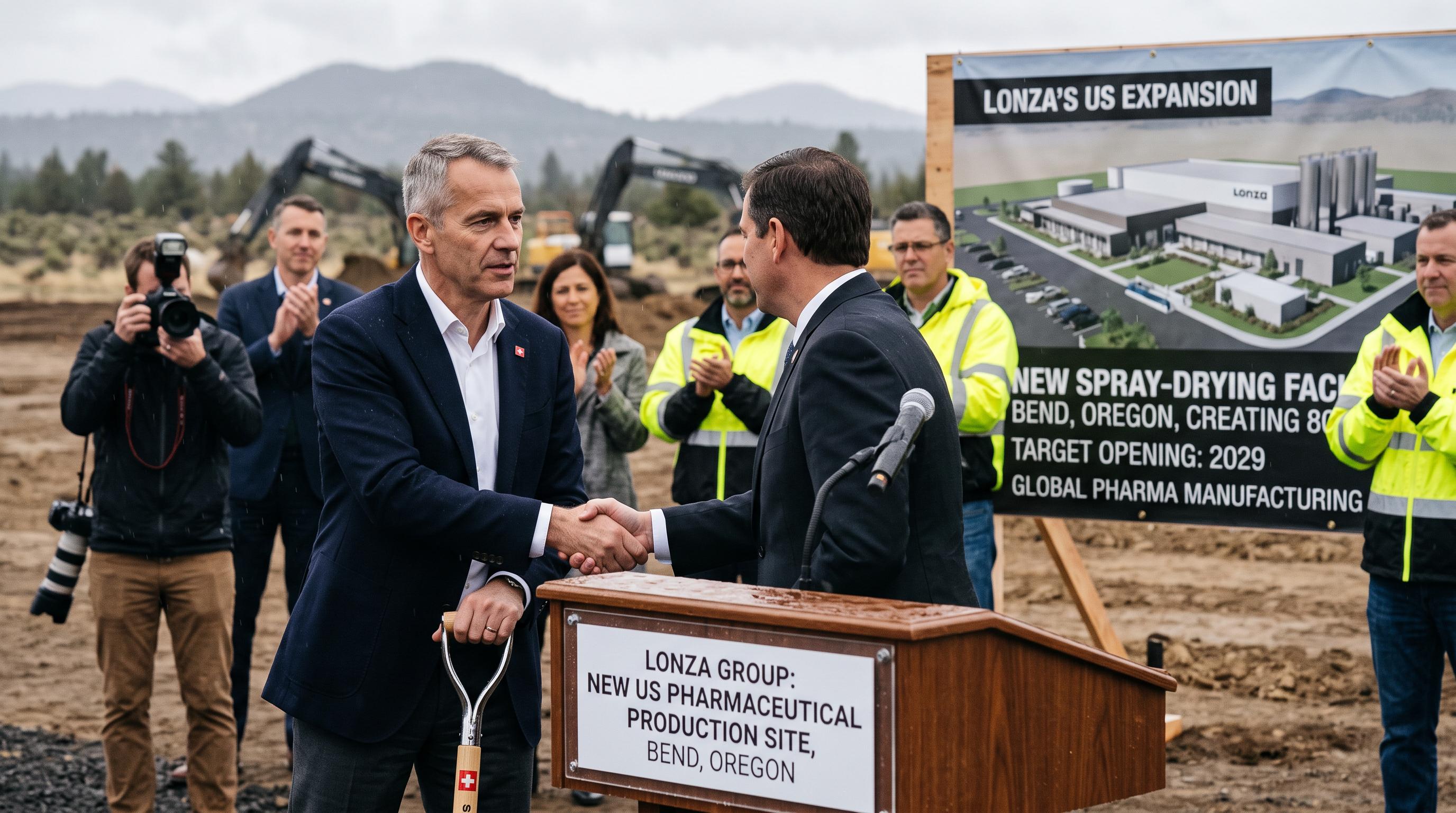 Lonza plans new pharmaceutical production site in the US