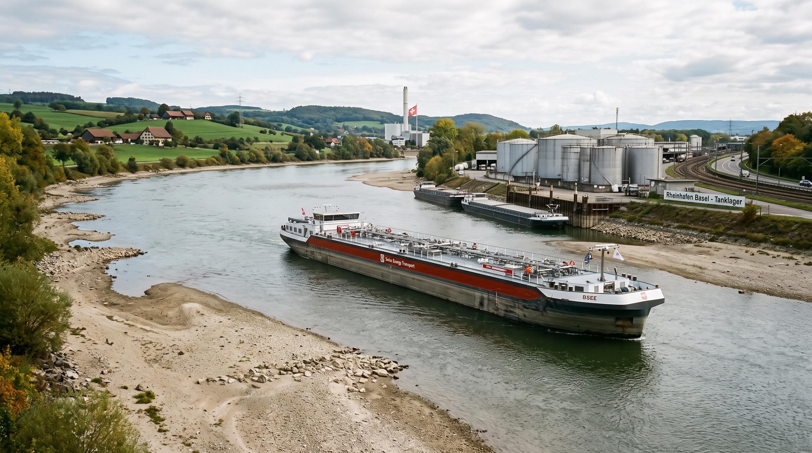 Low Rhine levels raise risk of fuel shortages in Switzerland