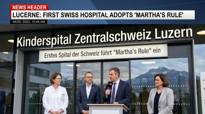 Lucerne Children's Hospital Becomes First in Switzerland to Adopt 'Martha's Rule'