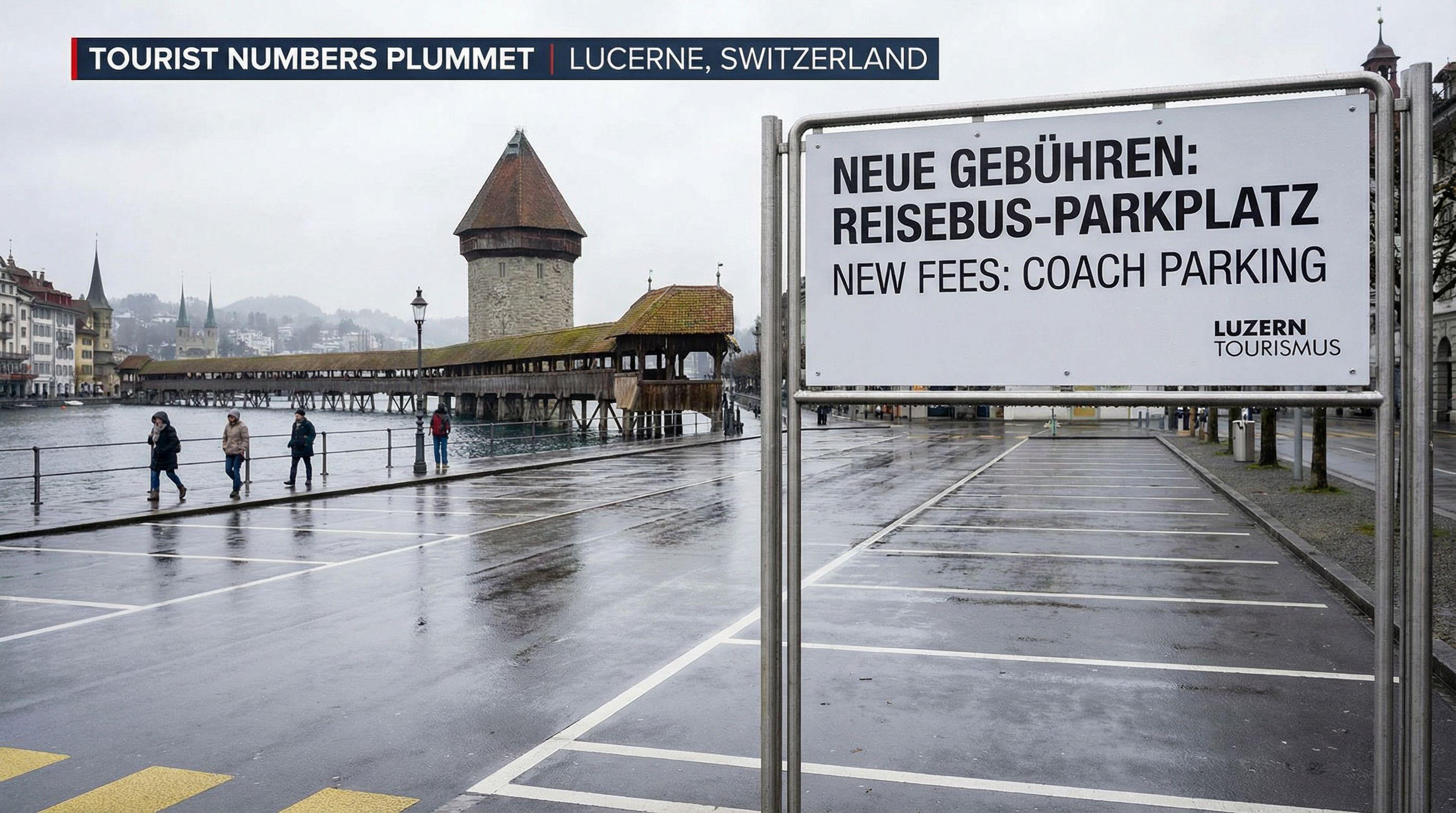 Lucerne Tourist Numbers Plummet After Coach Tax Implementation