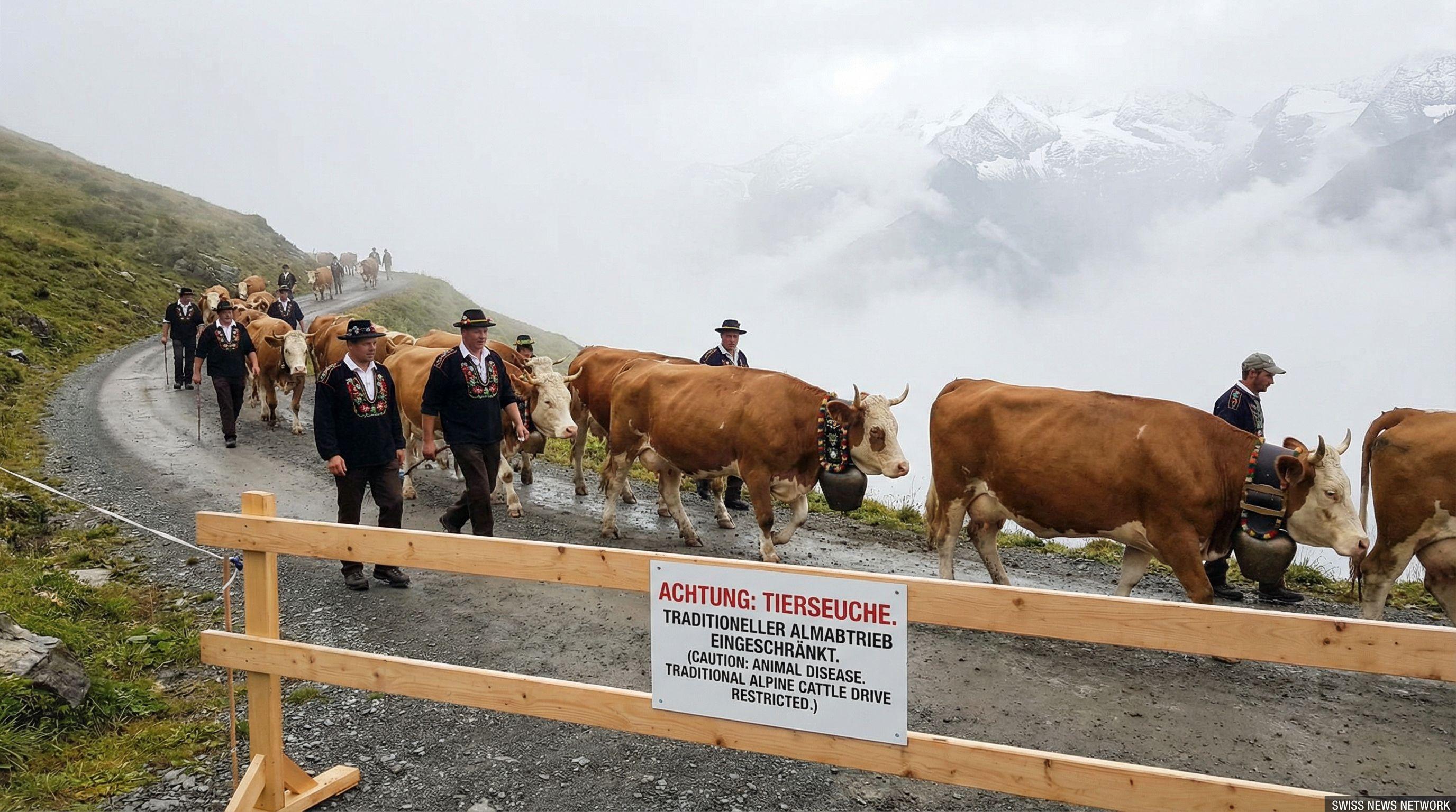Lumpy-Skin Disease Disrupts Traditional Alpine Cattle Drives