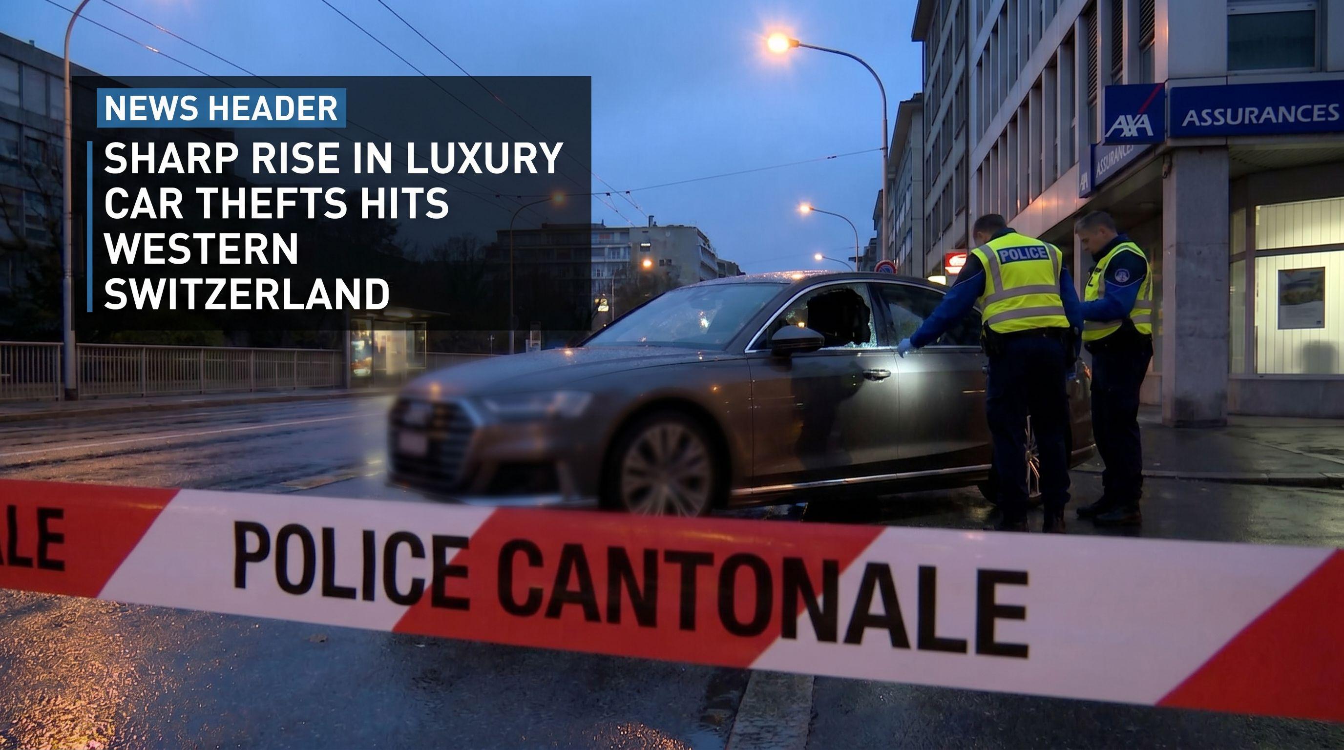 Sharp Rise in Luxury Car Thefts Hits Western Switzerland