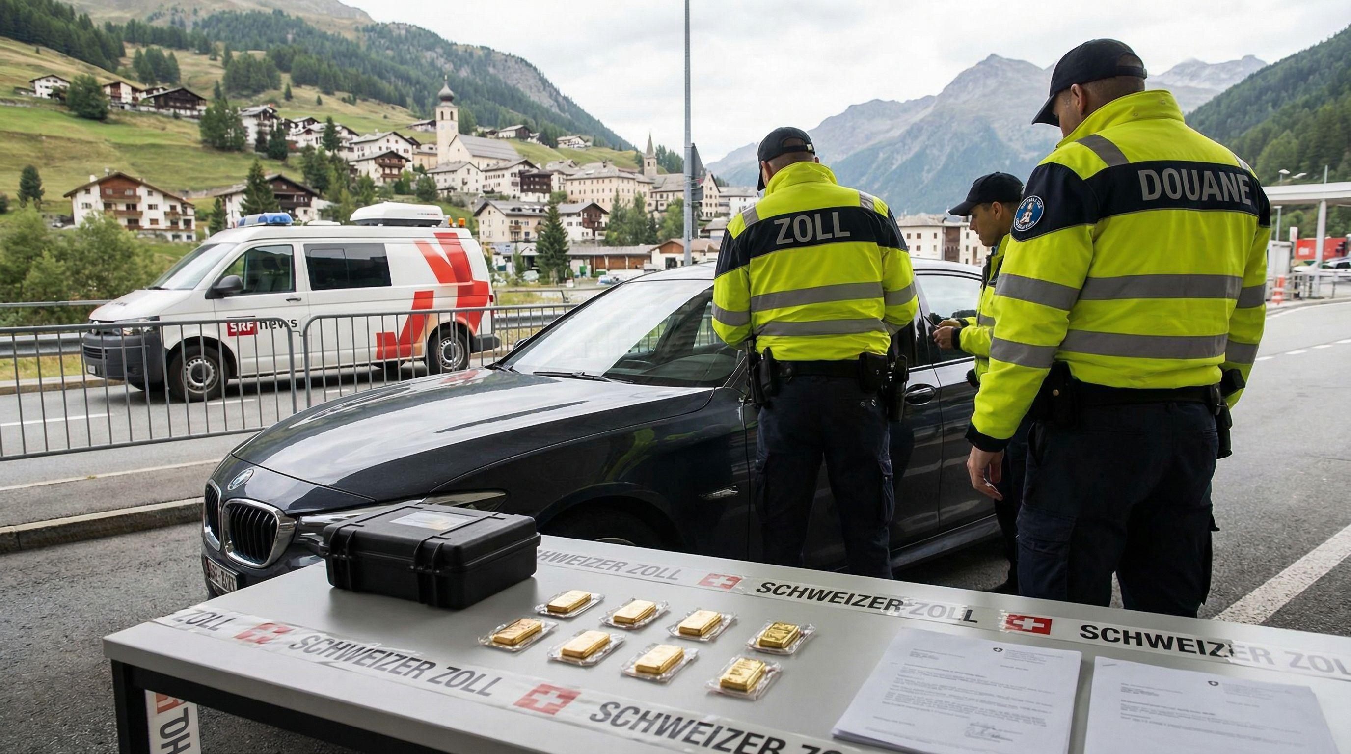 Major Gold Smuggling Ring Uncovered Between Italy and Switzerland