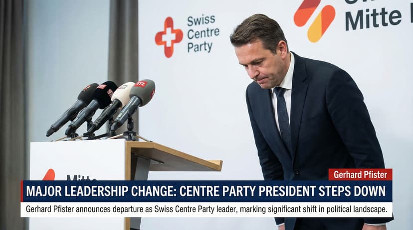 Major Leadership Change: Centre Party President Steps Down