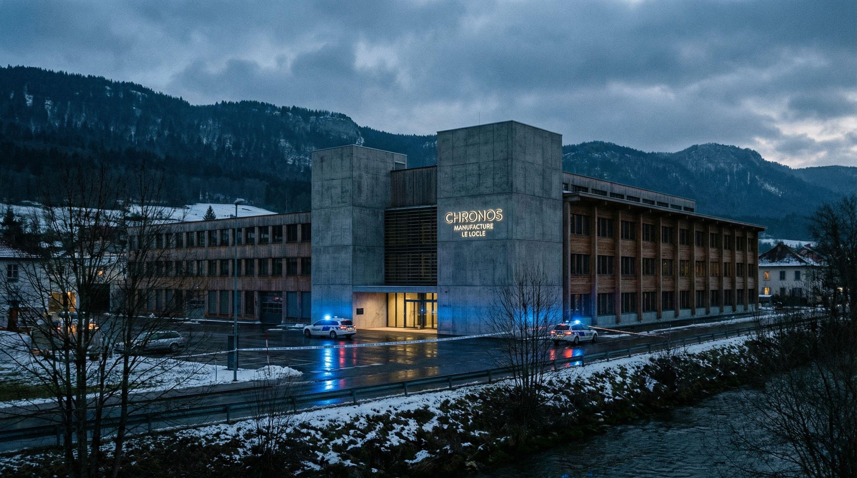 Major Precious Metals Heist at Swiss Watch Factory
