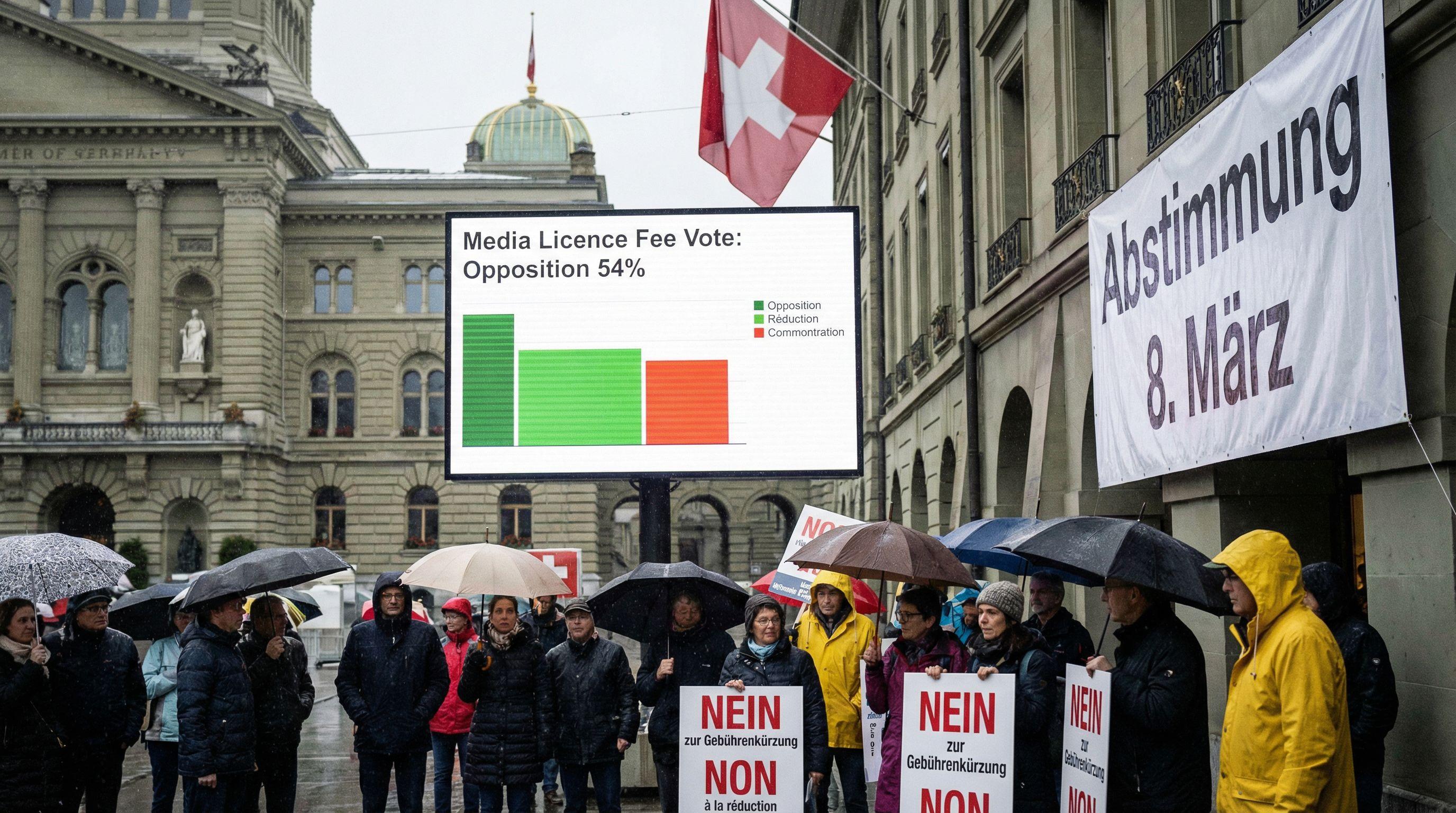 Opposition to Media Licence Fee Cut Grows Ahead of March 8 Vote, Poll Shows