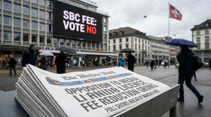 Opposition to Media Licence Fee Reduction Grows, Poll Shows Ahead of March 8 Vote