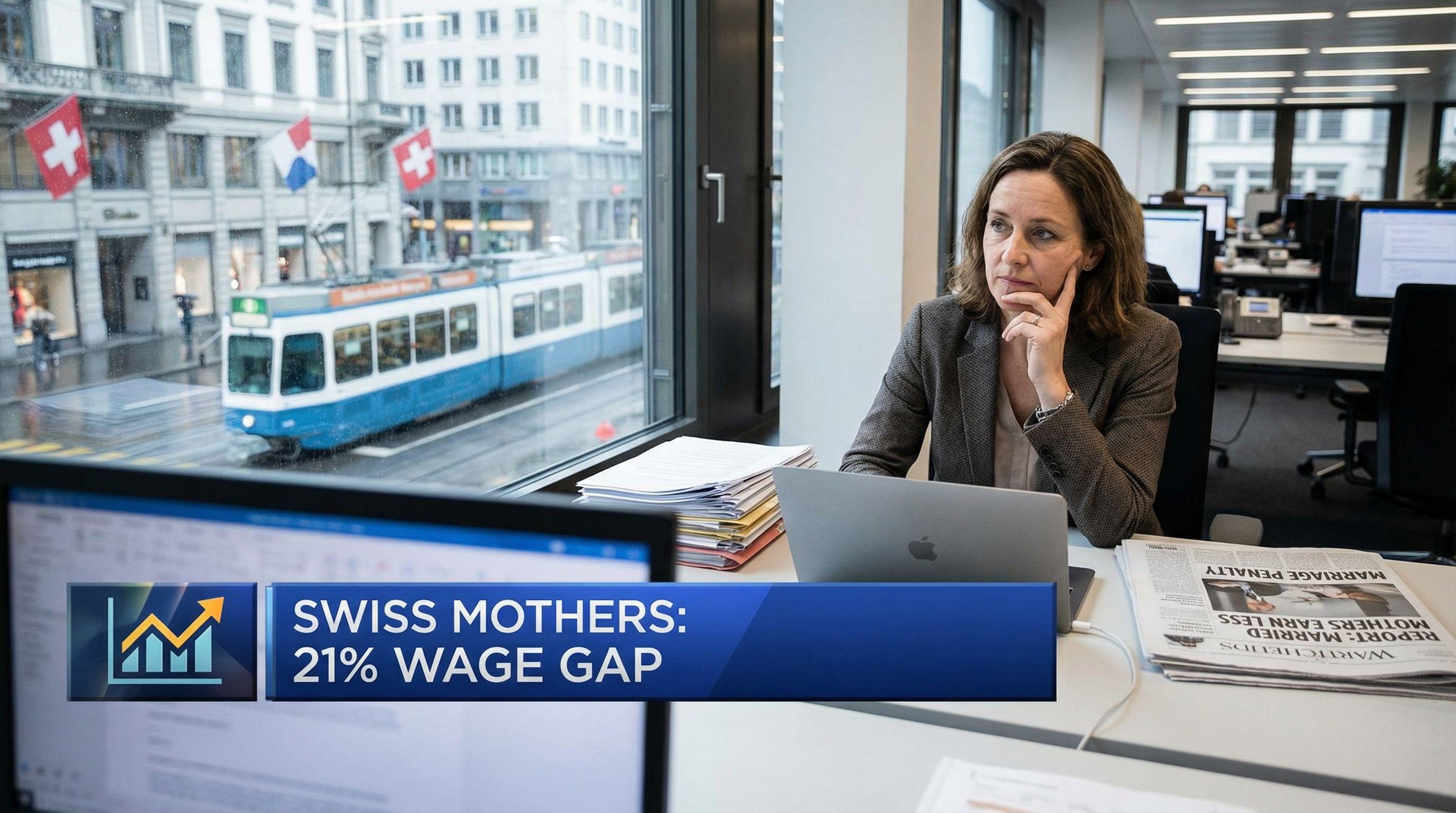 Marriage Penalty: Swiss Mothers Face 21% Wage Gap