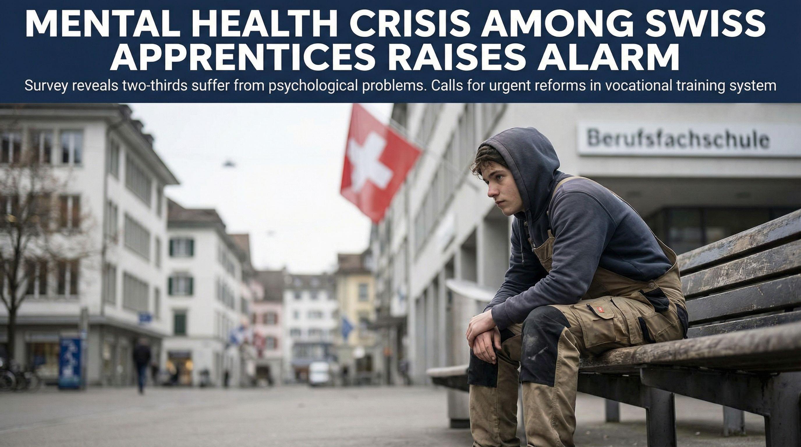 Mental Health Crisis Among Swiss Apprentices Raises Alarm