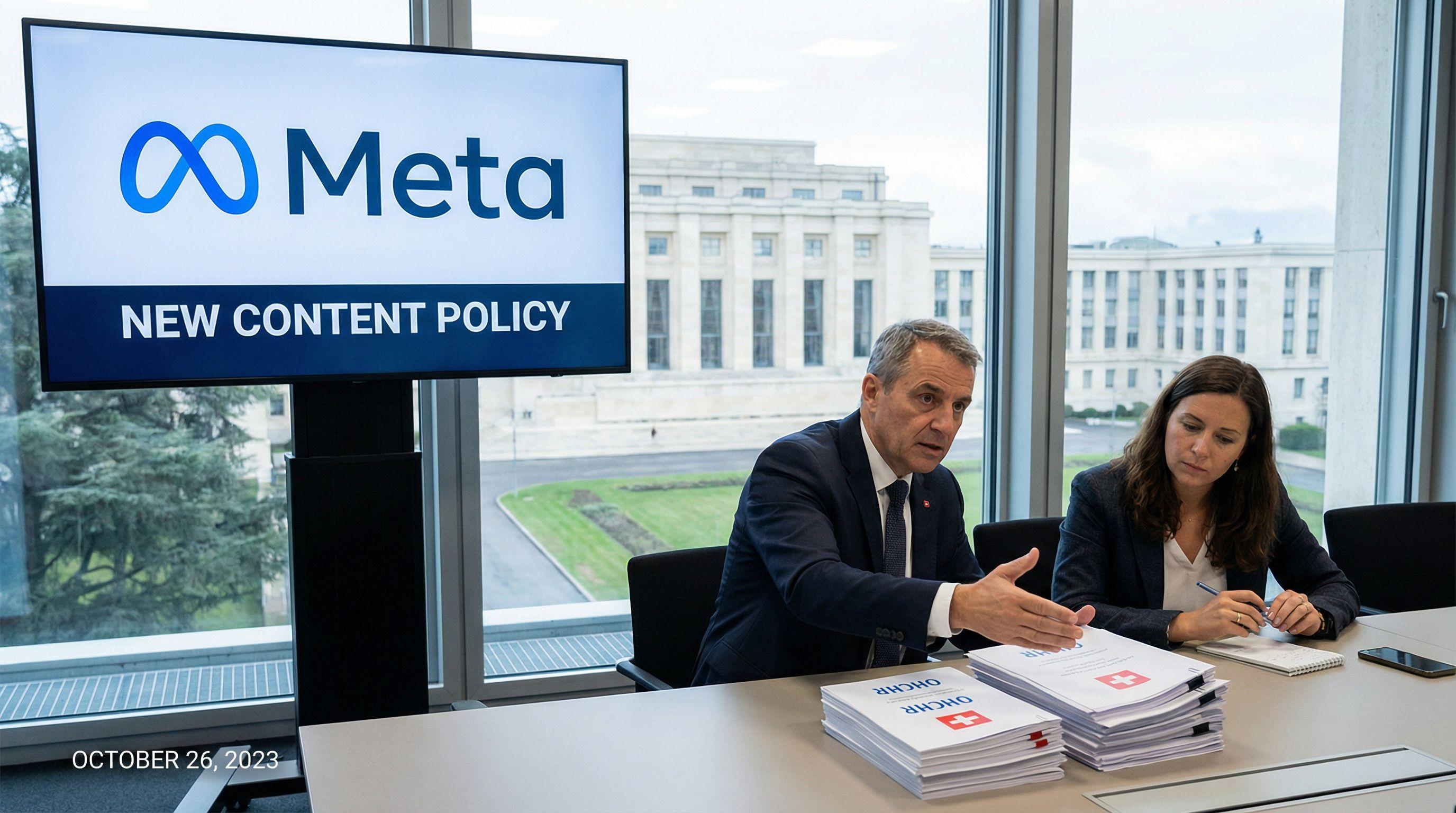 Meta's New Content Policies Raise Swiss Human Rights Concerns