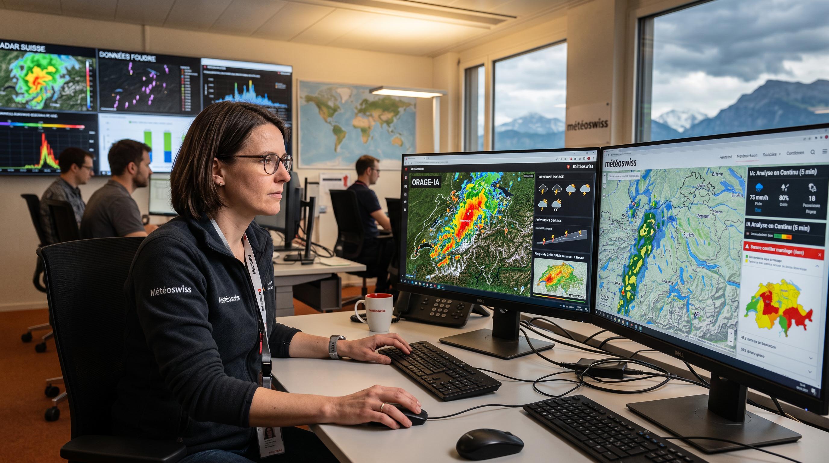 MétéoSwiss deploys AI system to improve thunderstorm warnings