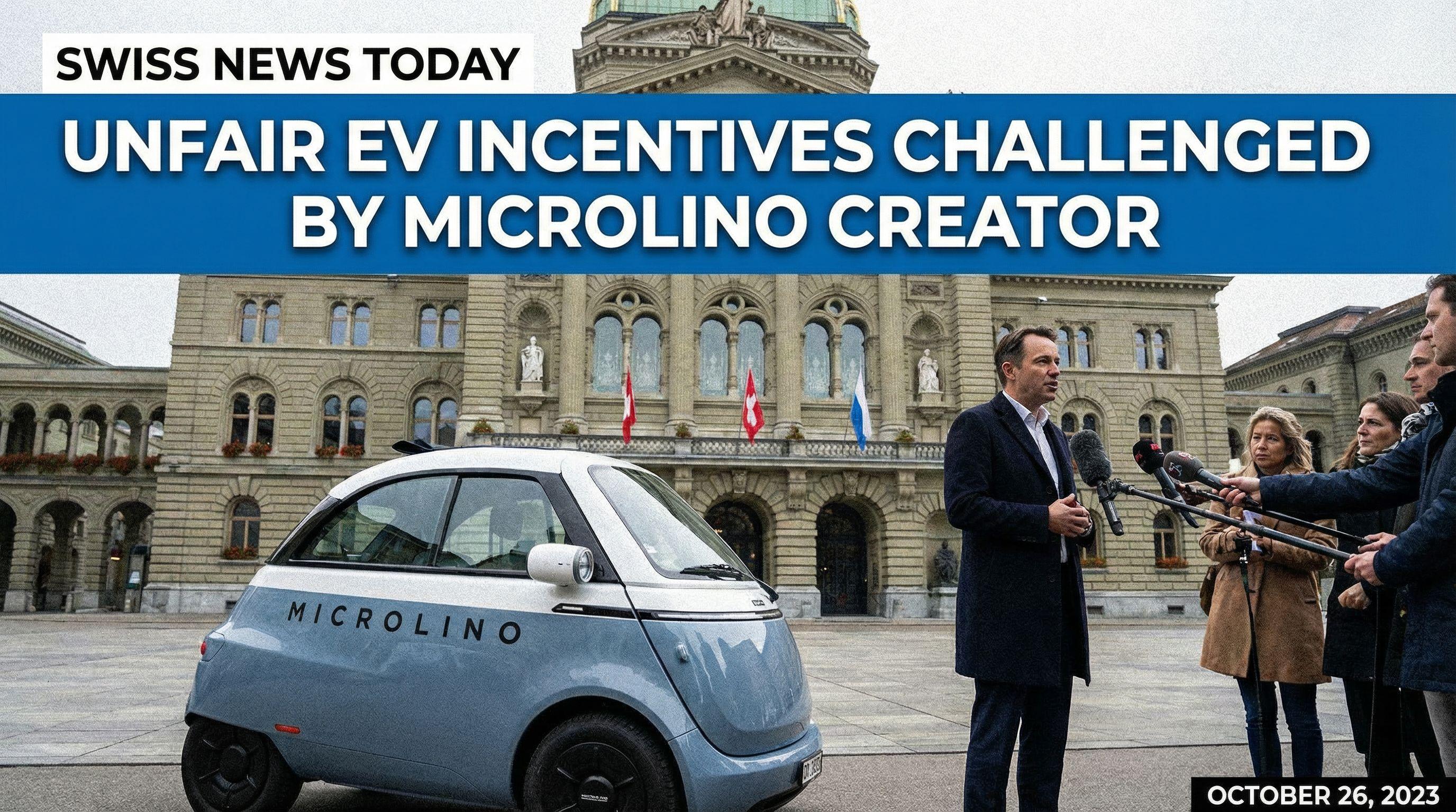 Swiss Bubble-Car Maker Takes on Government Over 'Unfair' EV Incentives