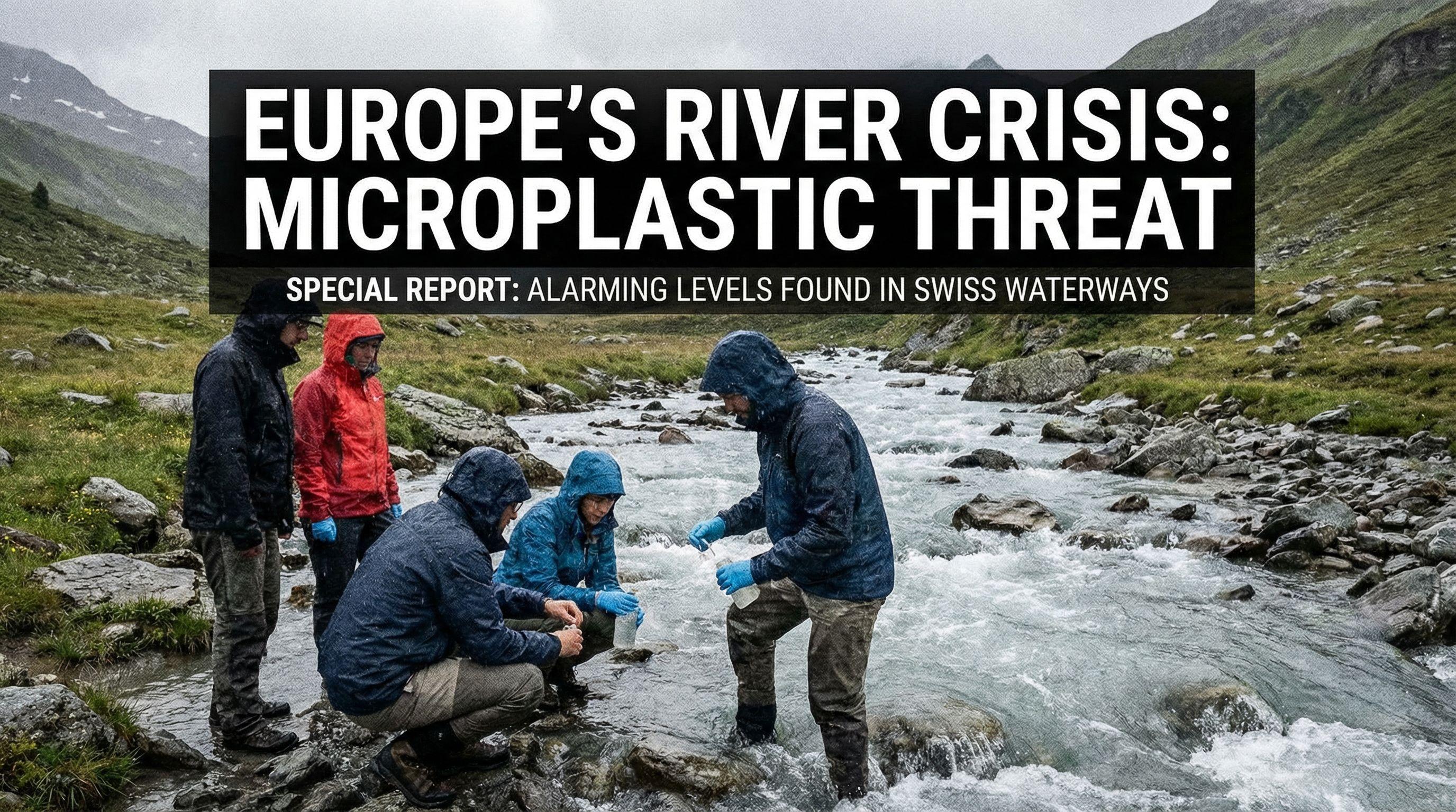 Microplastic pollution threatens European rivers