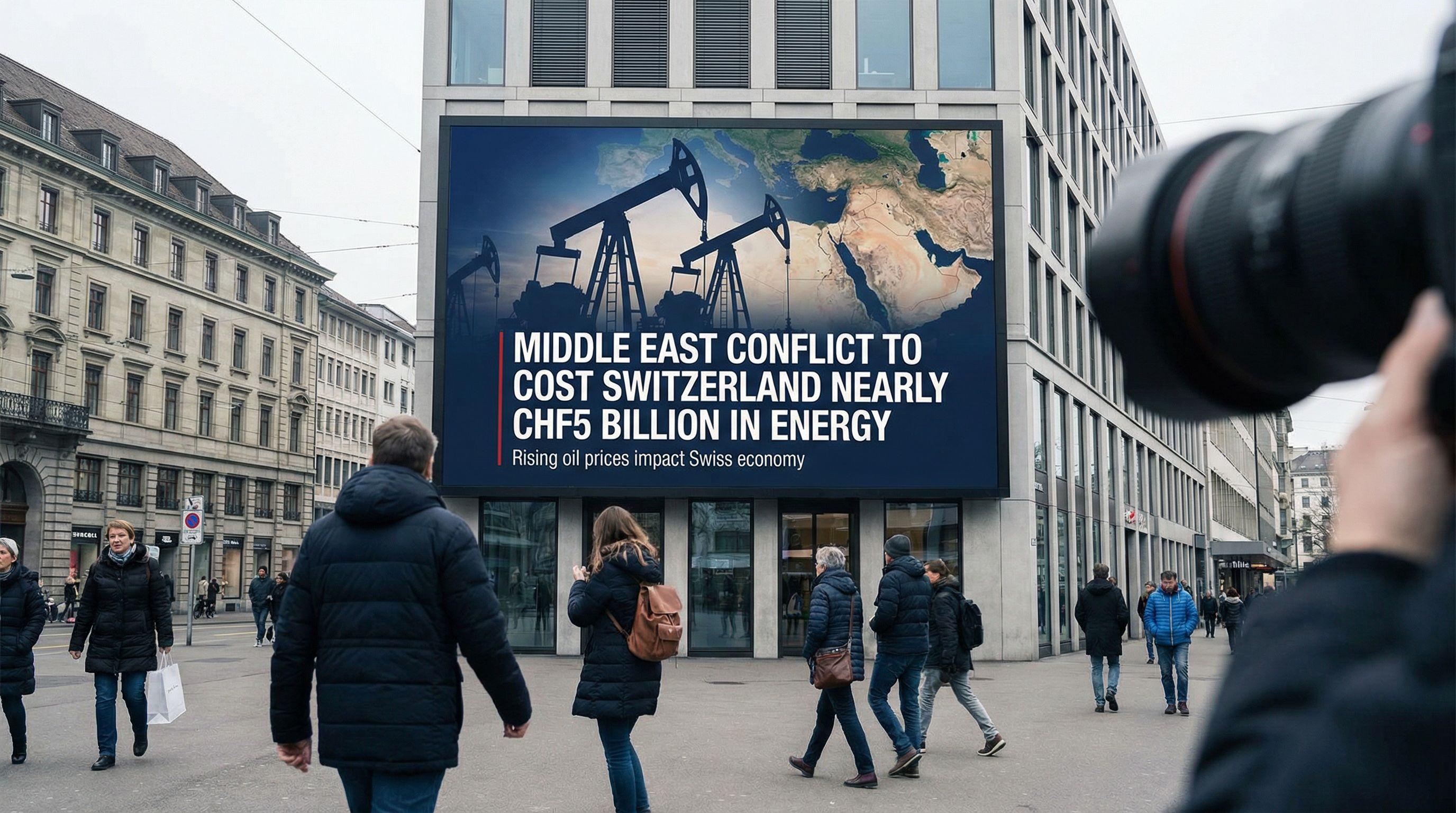 Middle East Conflict to Cost Switzerland Nearly CHF5 Billion in Energy