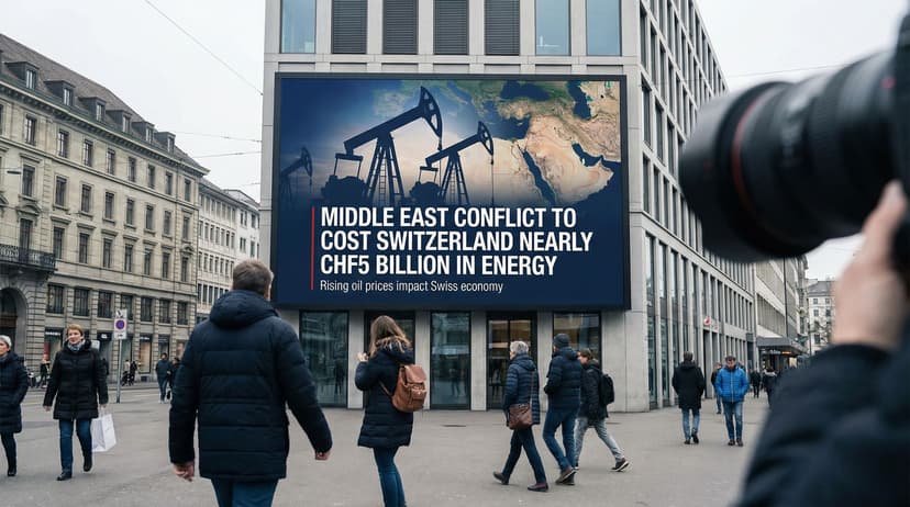 Middle East Conflict to Cost Switzerland Nearly CHF5 Billion in Energy