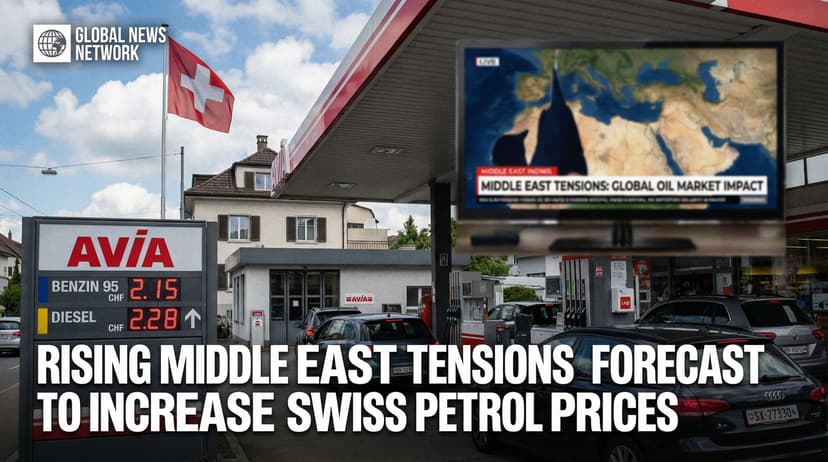 Rising Middle East Tensions Forecast to Increase Swiss Petrol Prices