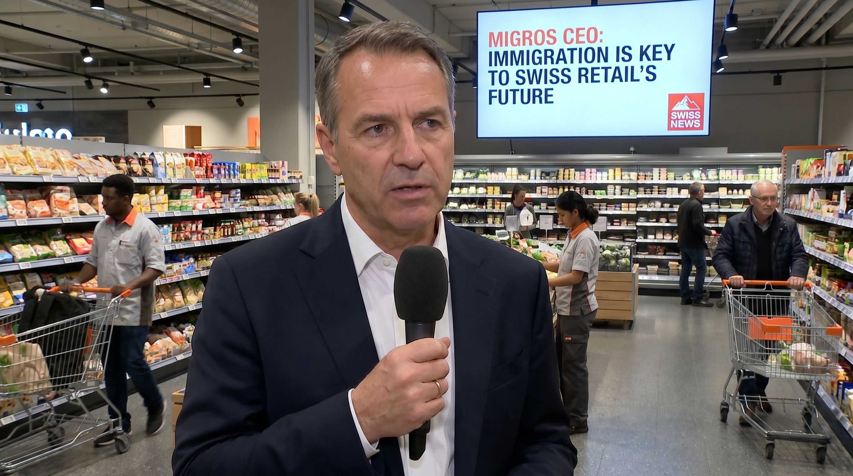 Migros CEO: Immigration is Key to Swiss Retail's Future