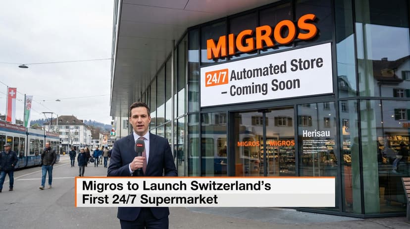 Migros to Launch Switzerland's First 24/7 Supermarket