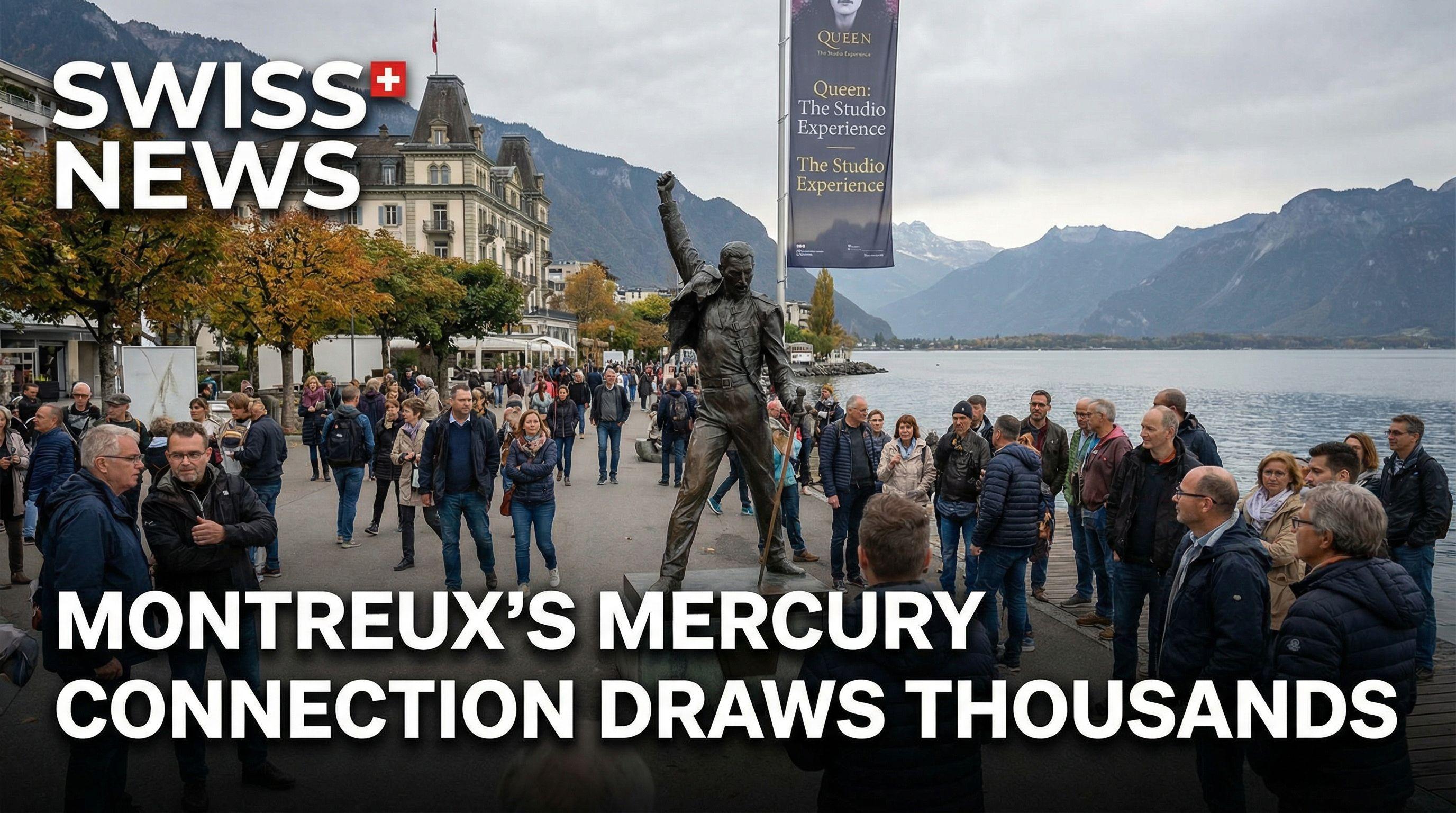 Montreux's enduring connection to Freddie Mercury draws thousands